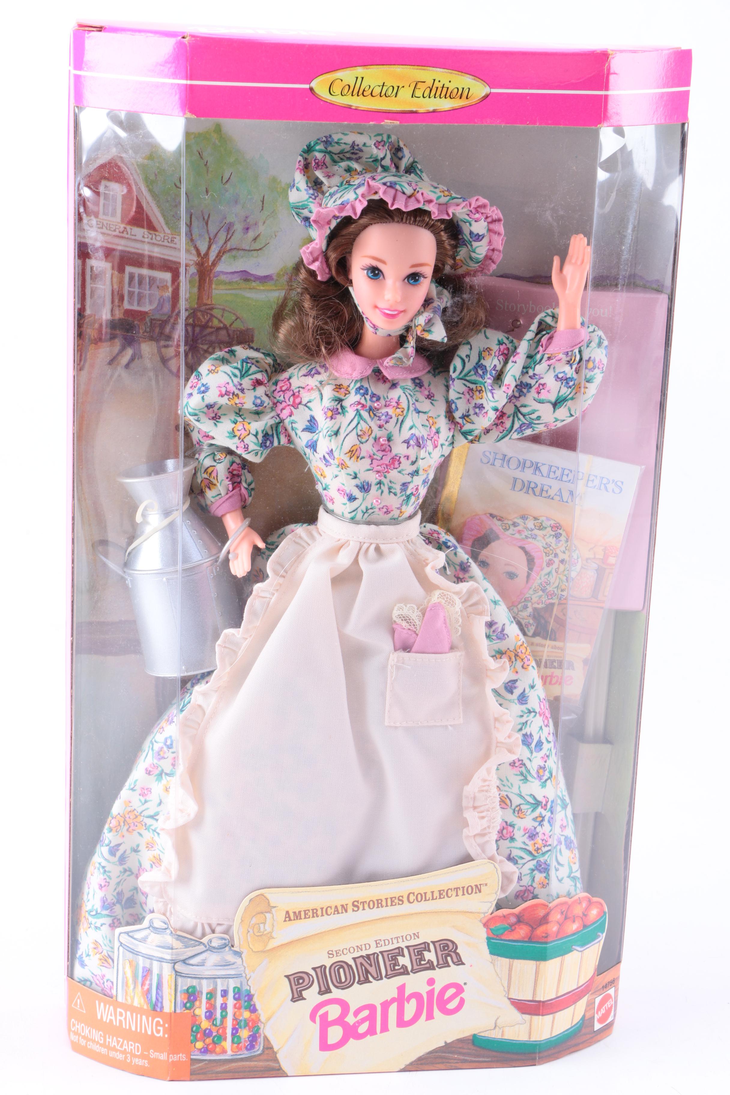 Assortment of Collector's Edition "American Stories" Barbie Dolls