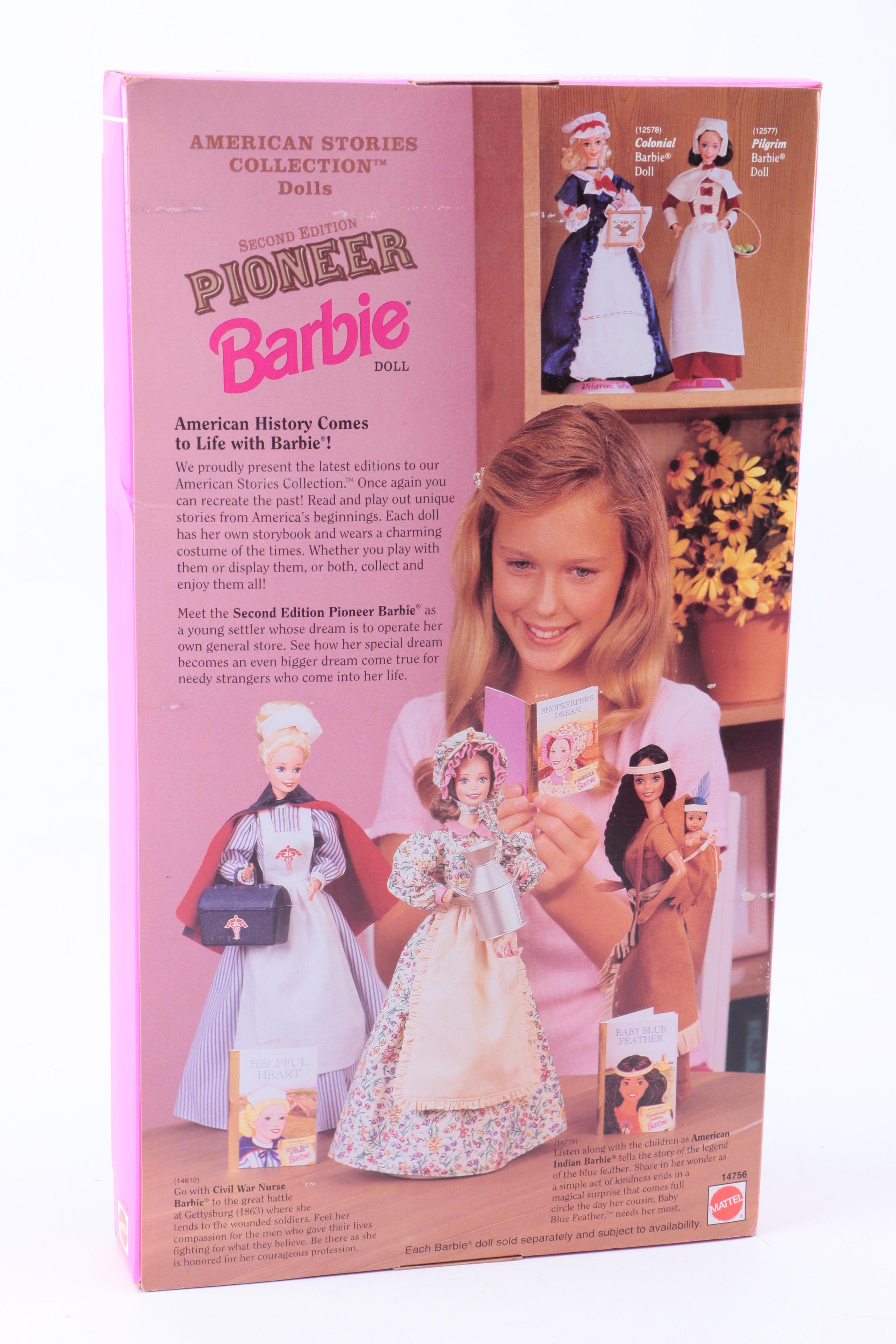 Assortment of Collector's Edition "American Stories" Barbie Dolls