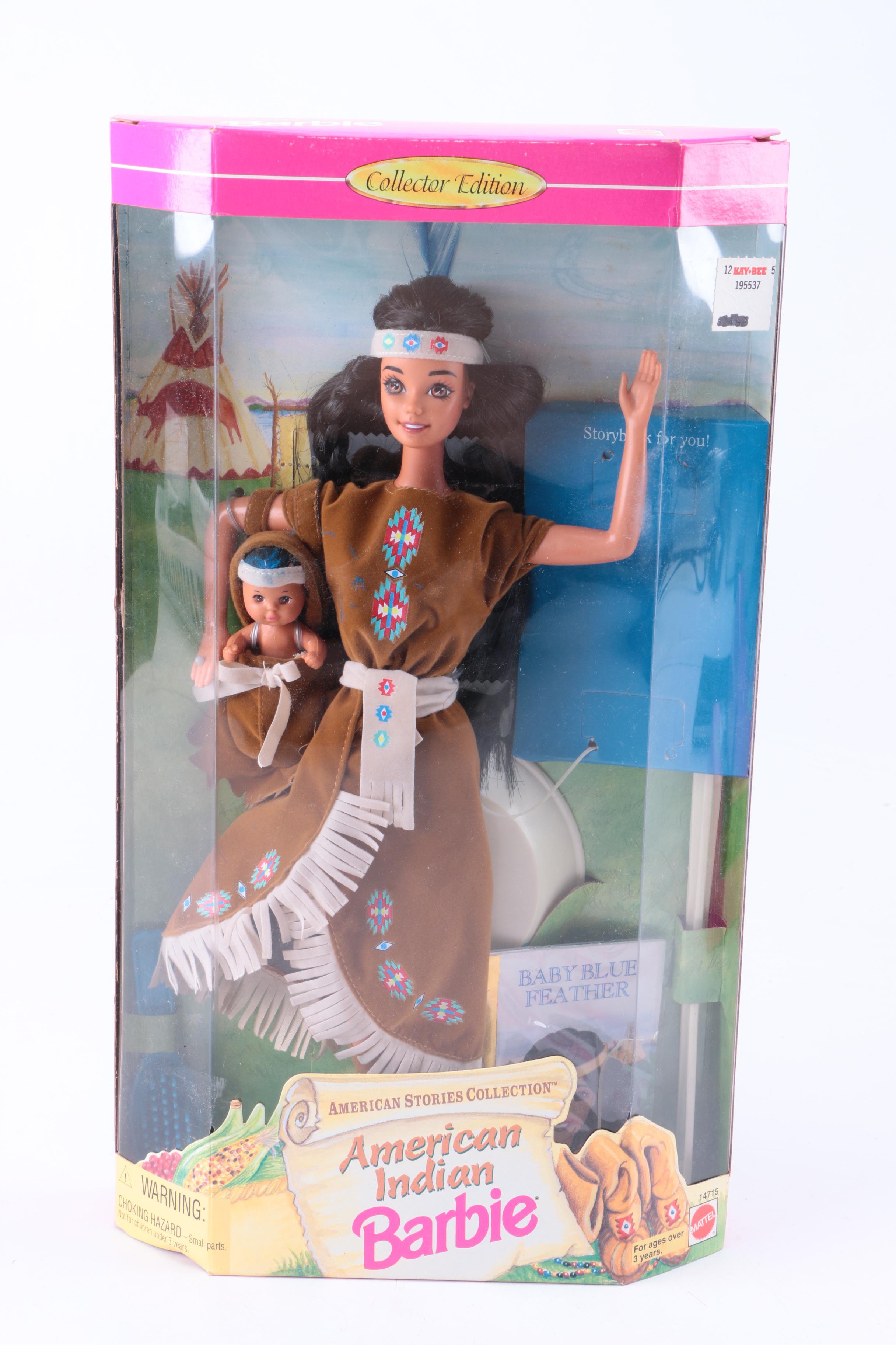 Assortment of Collector's Edition "American Stories" Barbie Dolls