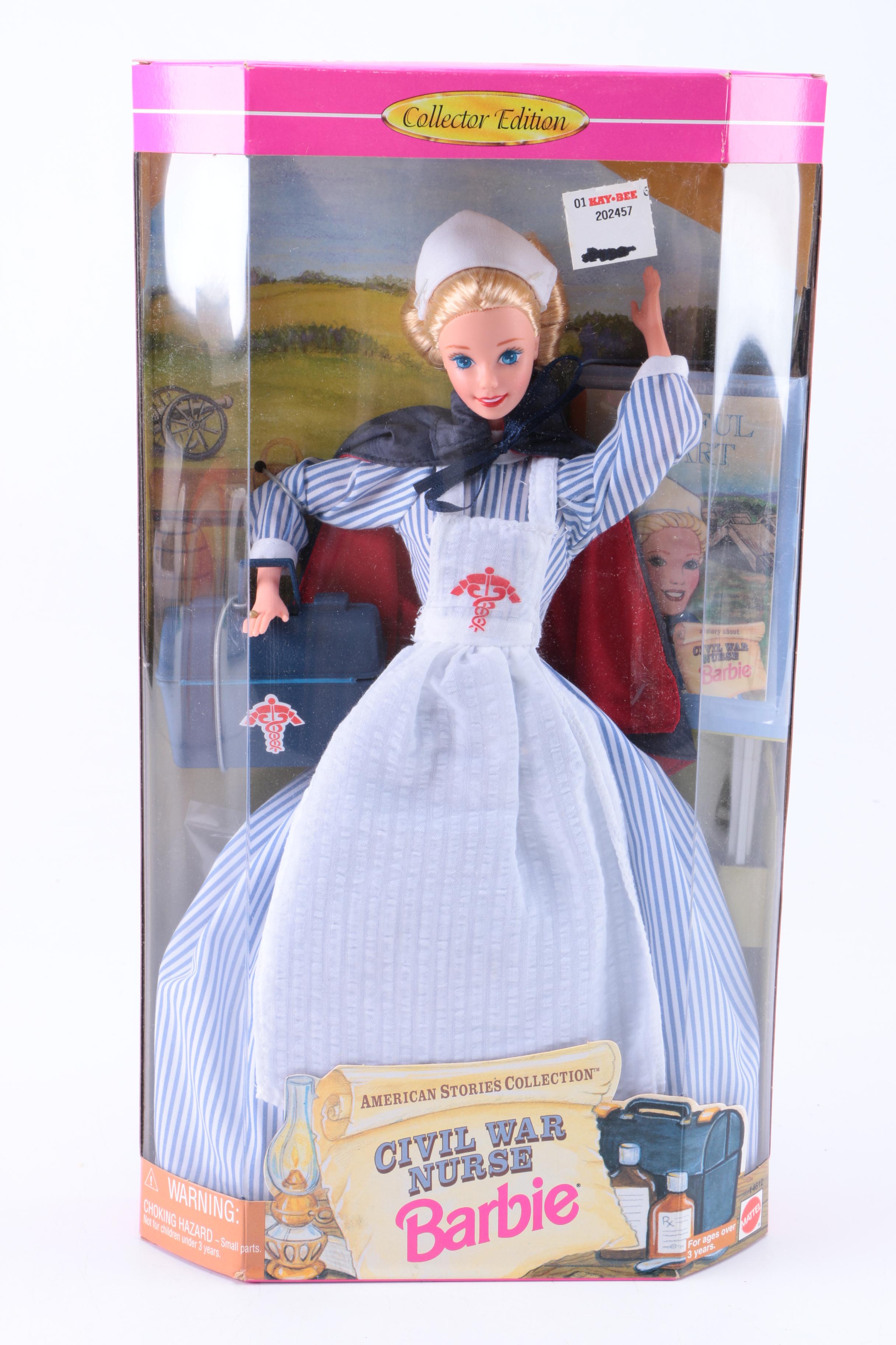 Assortment of Collector's Edition "American Stories" Barbie Dolls
