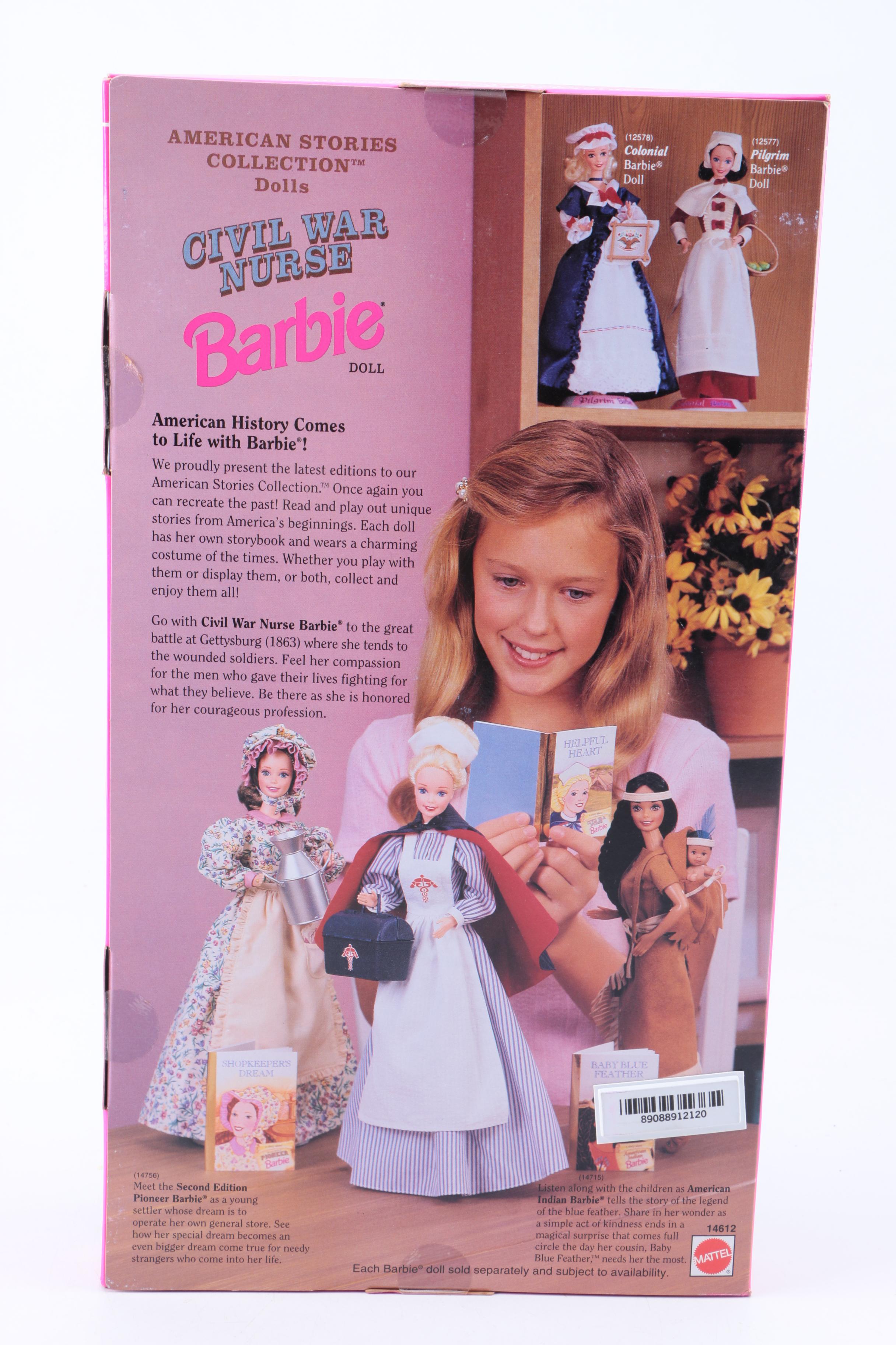Assortment of Collector's Edition "American Stories" Barbie Dolls