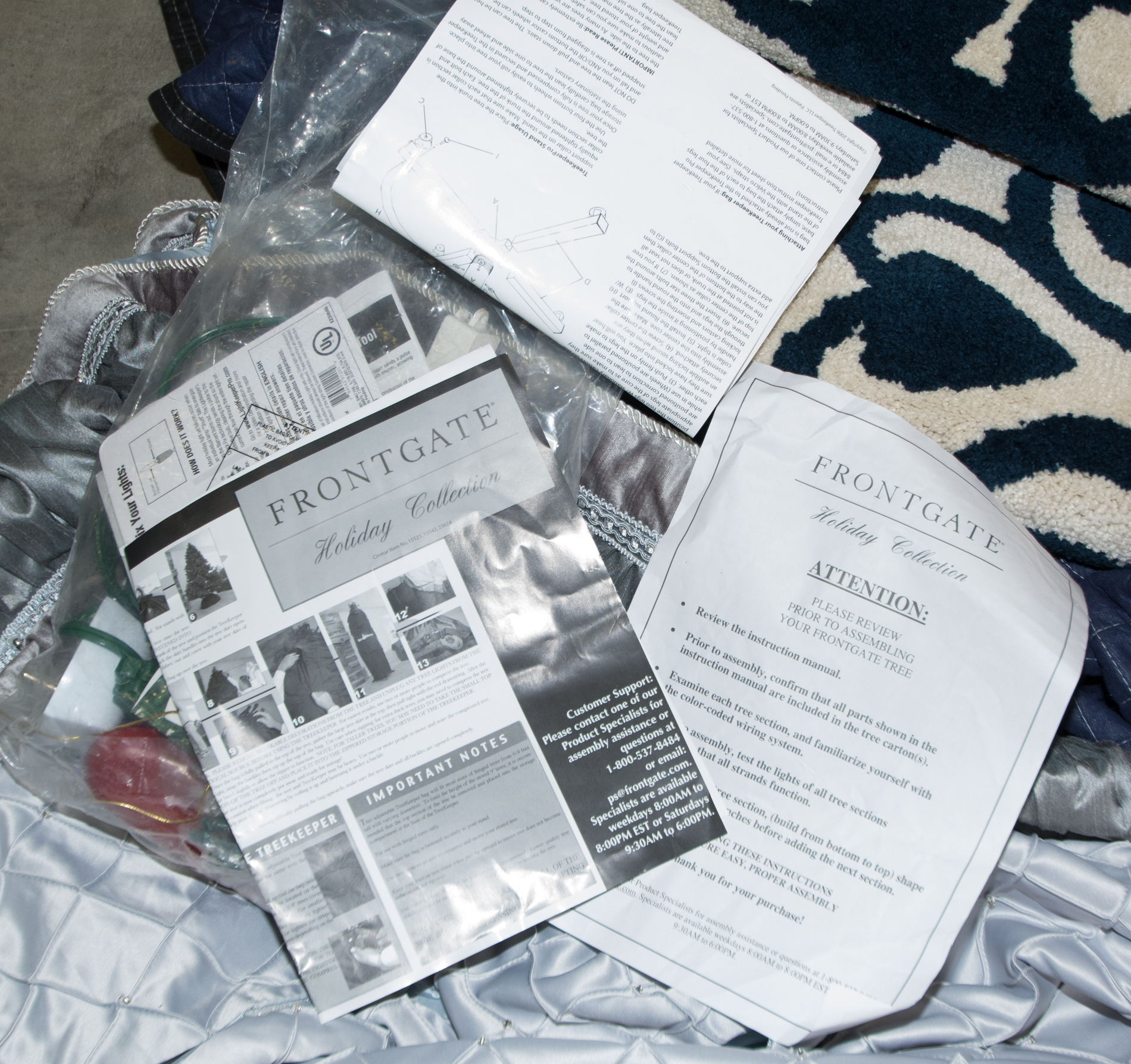 Frontgate Pre-Lit Artificial Christmas Tree