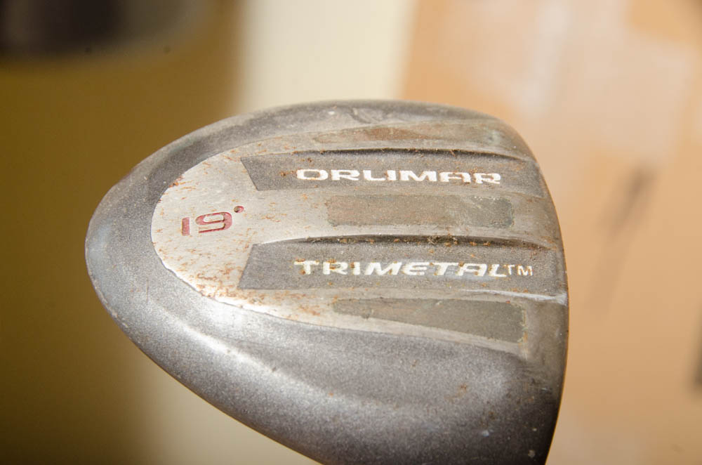 Coach Collection Golf Bag with Assorted Clubs