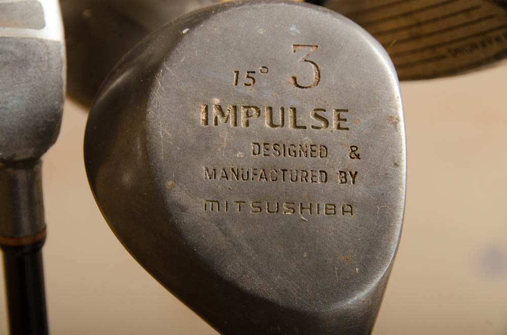 Coach Collection Golf Bag with Assorted Clubs