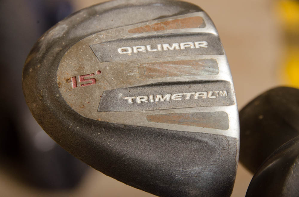 Coach Collection Golf Bag with Assorted Clubs