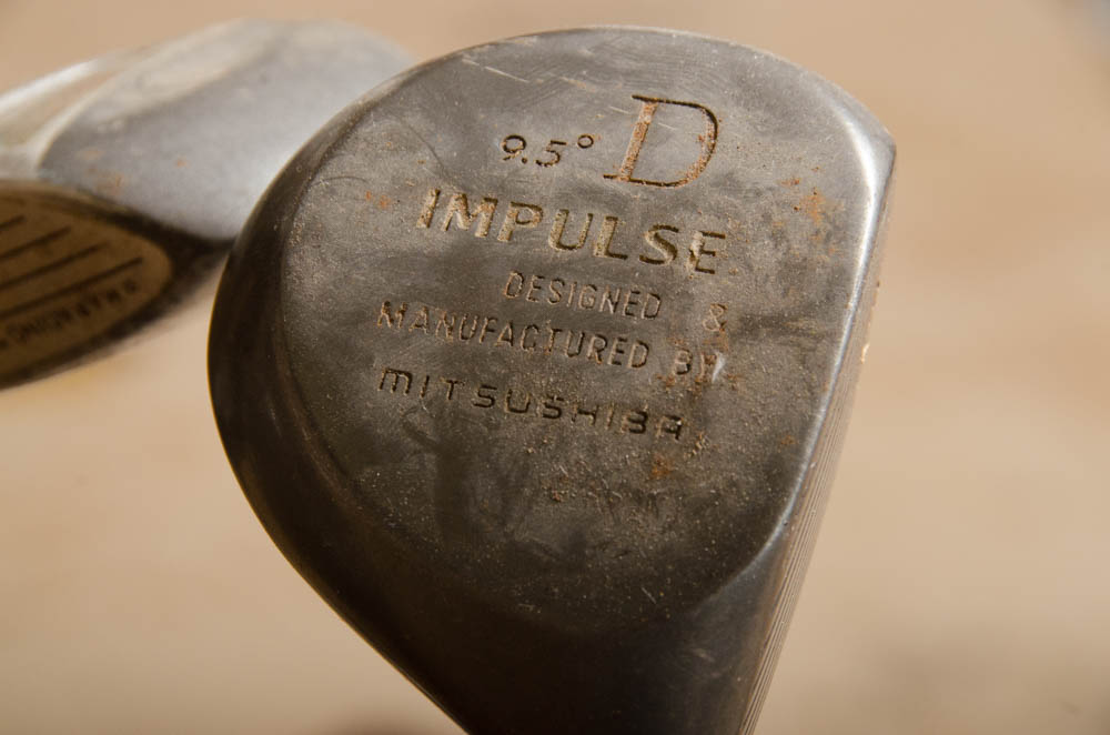 Coach Collection Golf Bag with Assorted Clubs