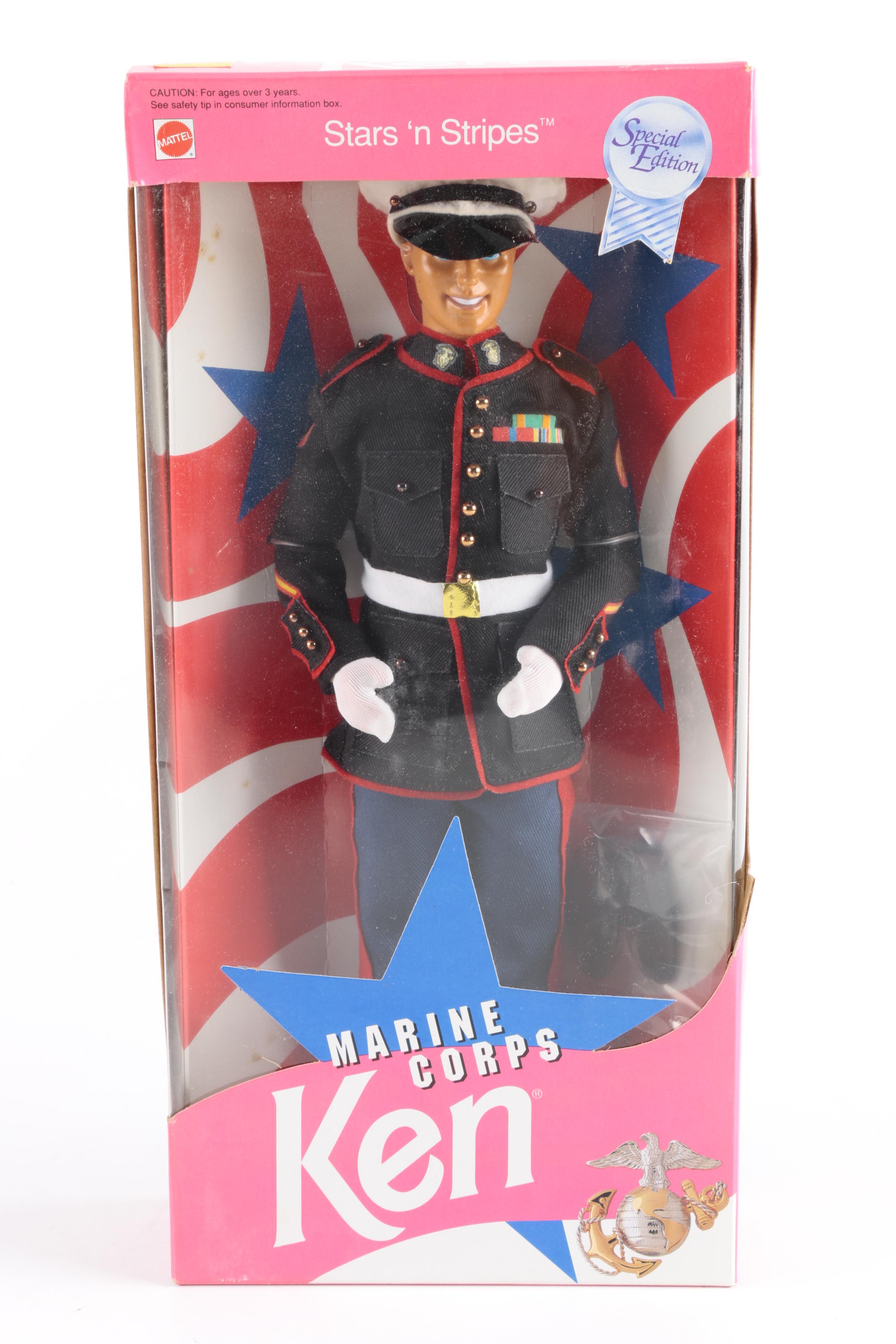 Military Themed Barbie Dolls