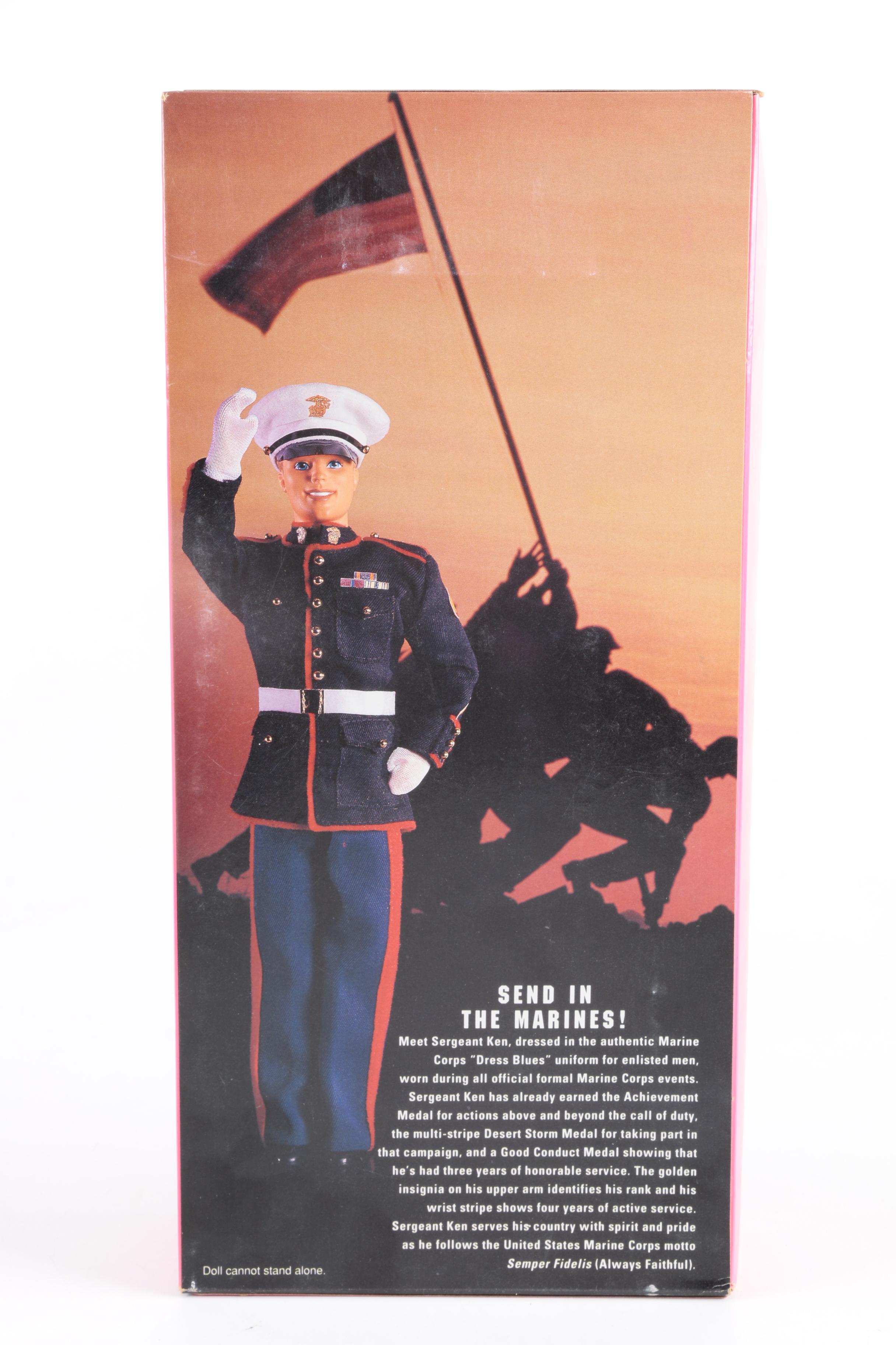 Military Themed Barbie Dolls