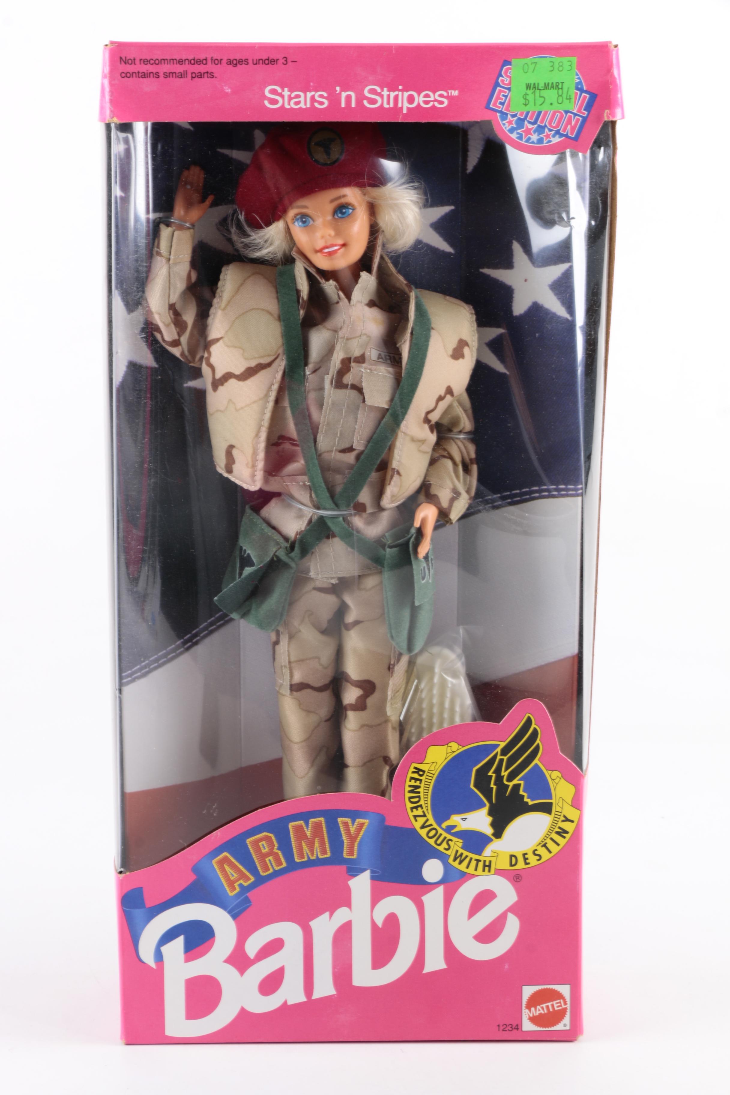 Military Themed Barbie Dolls