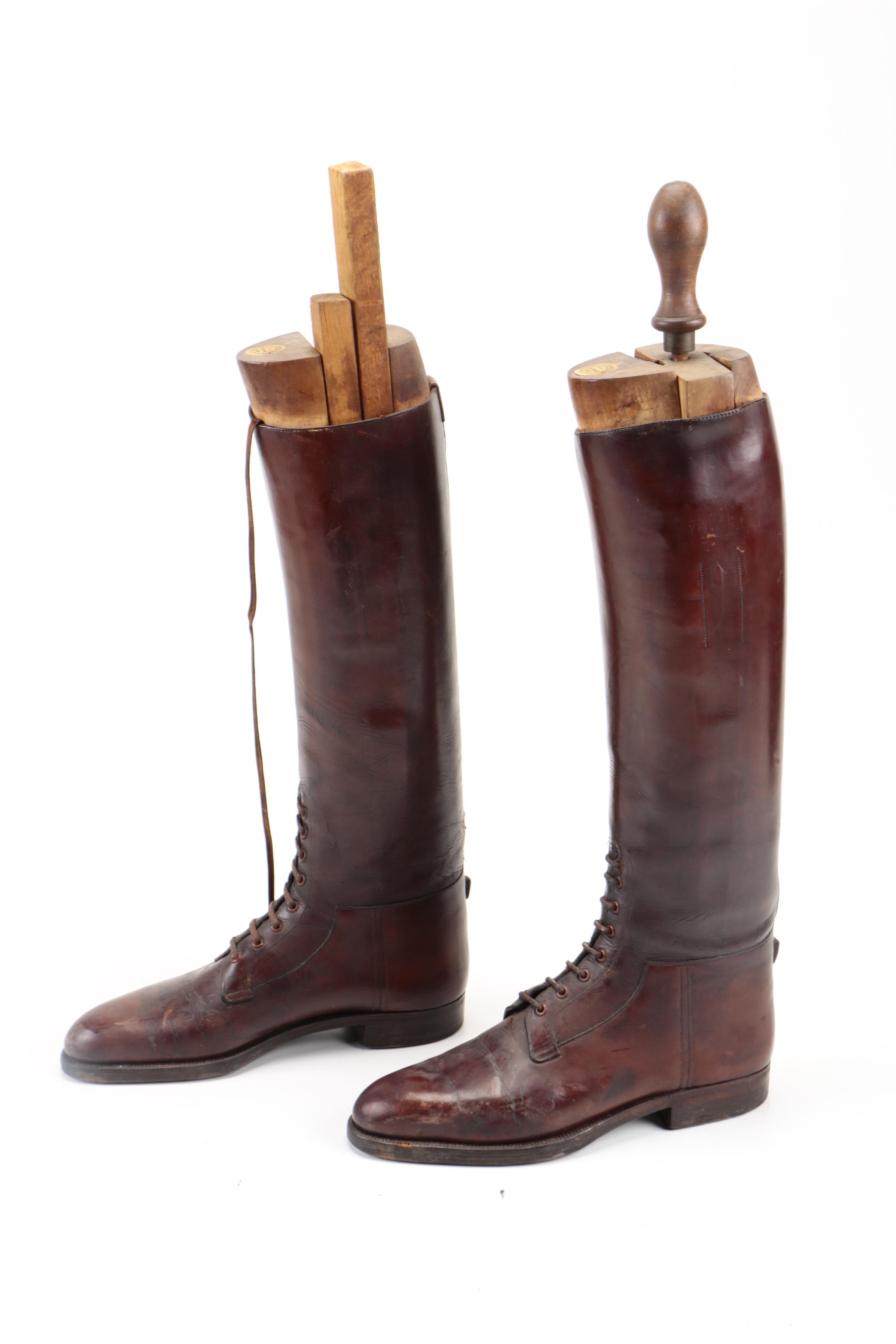 Circa 1900 Antique Bartley & Son's London Riding Boots