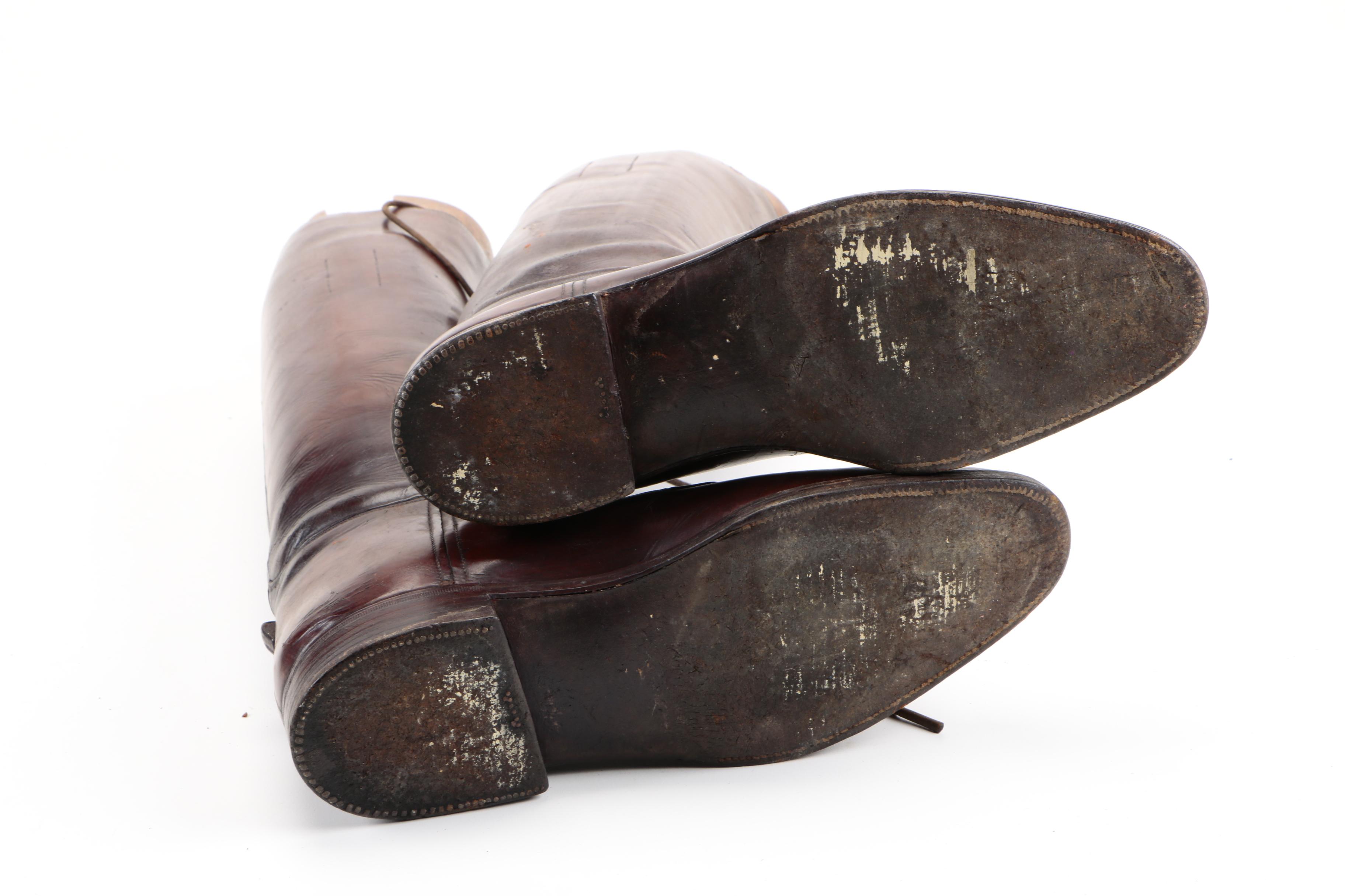 Circa 1900 Antique Bartley & Son's London Riding Boots