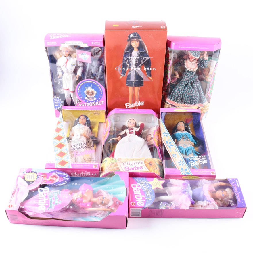 Special Edition Barbie Dolls in Original Packaging