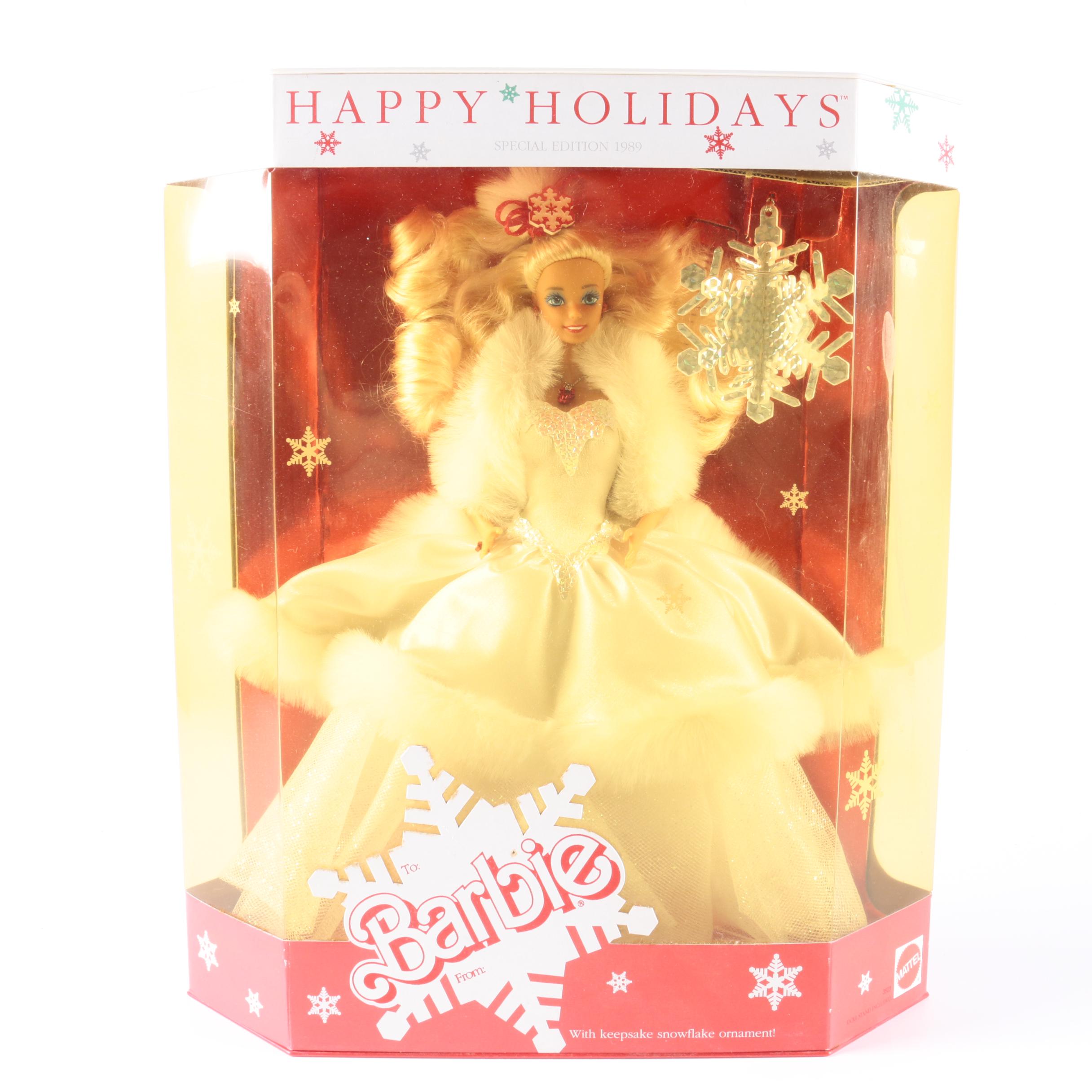 Collection of Vintage Special Edition Holiday Barbies