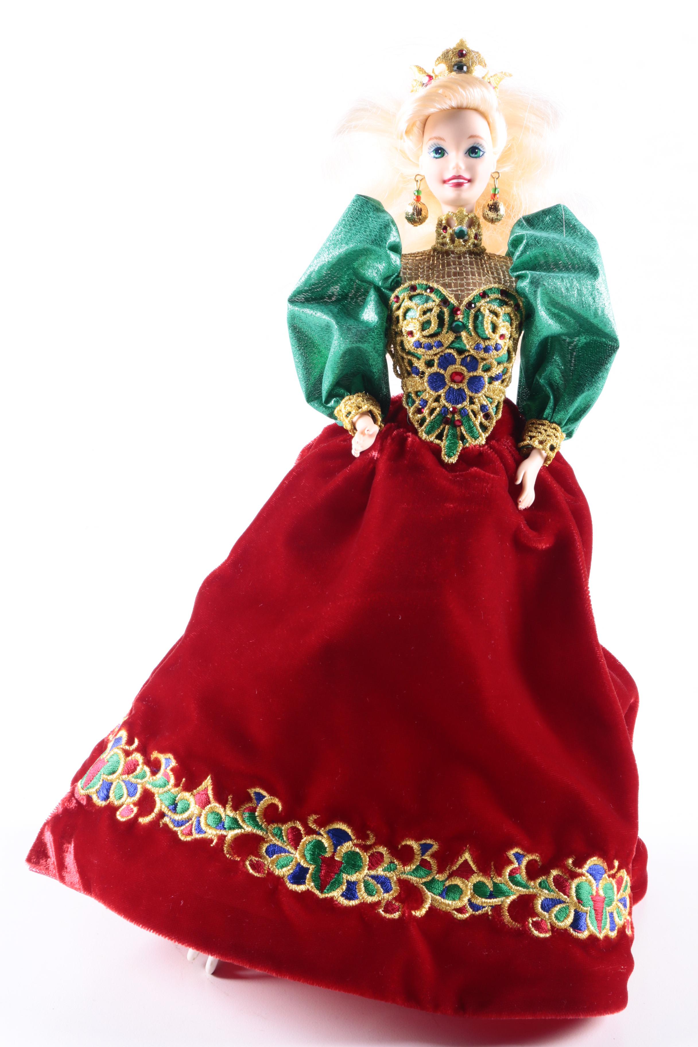 Collection of Vintage Special Edition Holiday Barbies