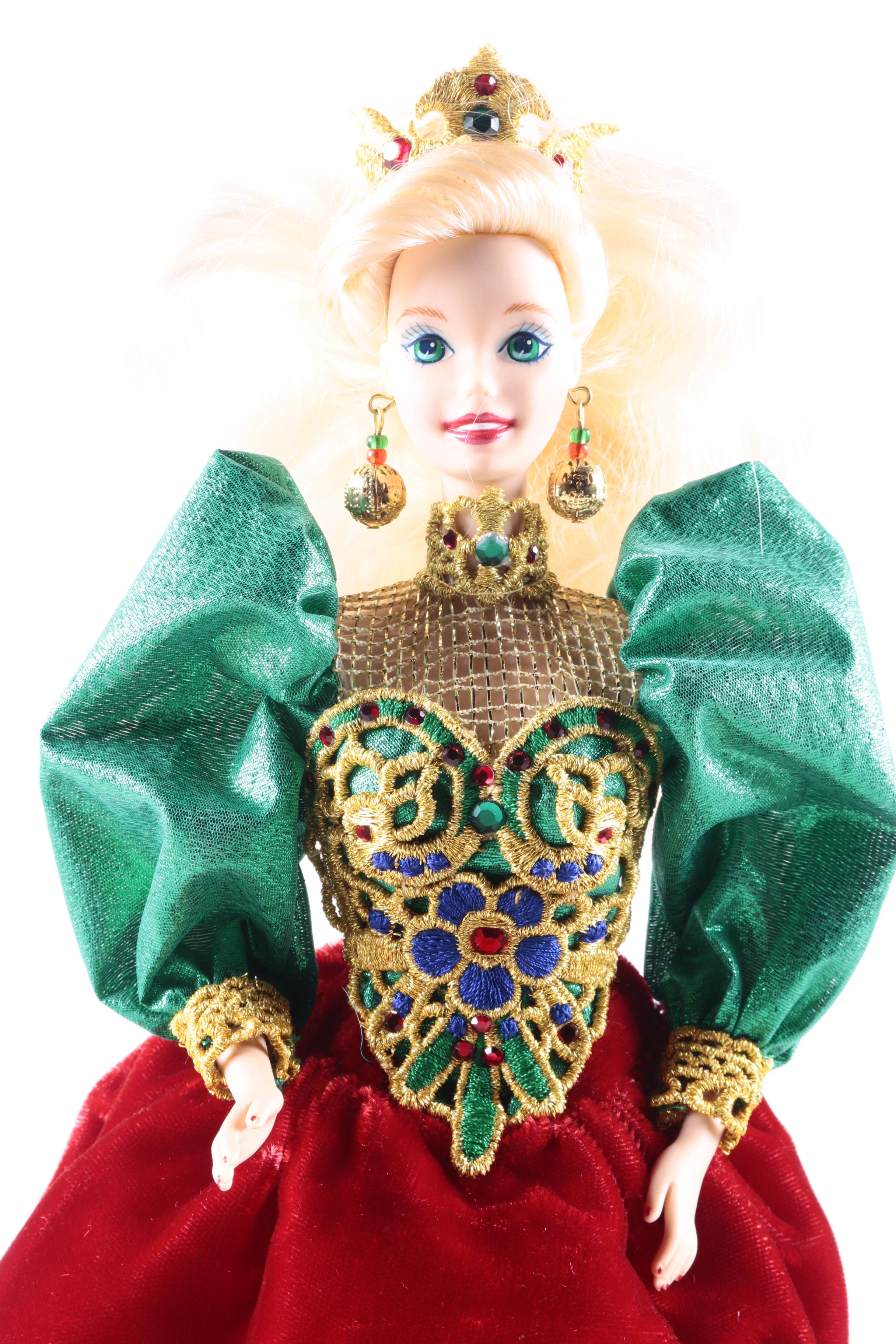 Collection of Vintage Special Edition Holiday Barbies