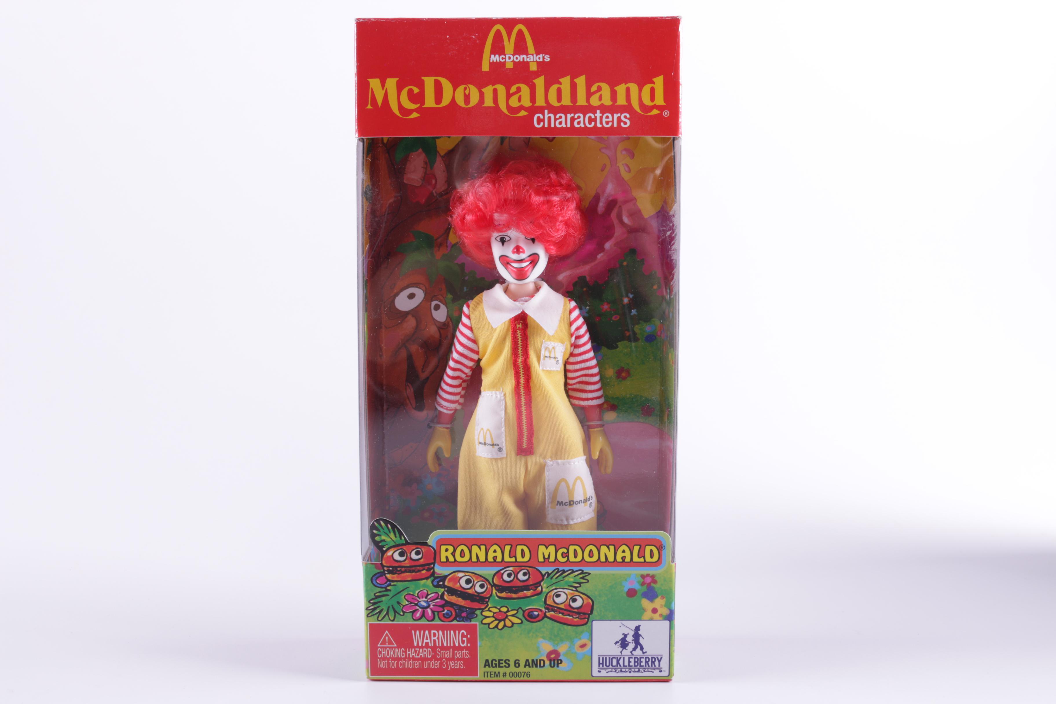 Collection of McDonald's Characters Toys