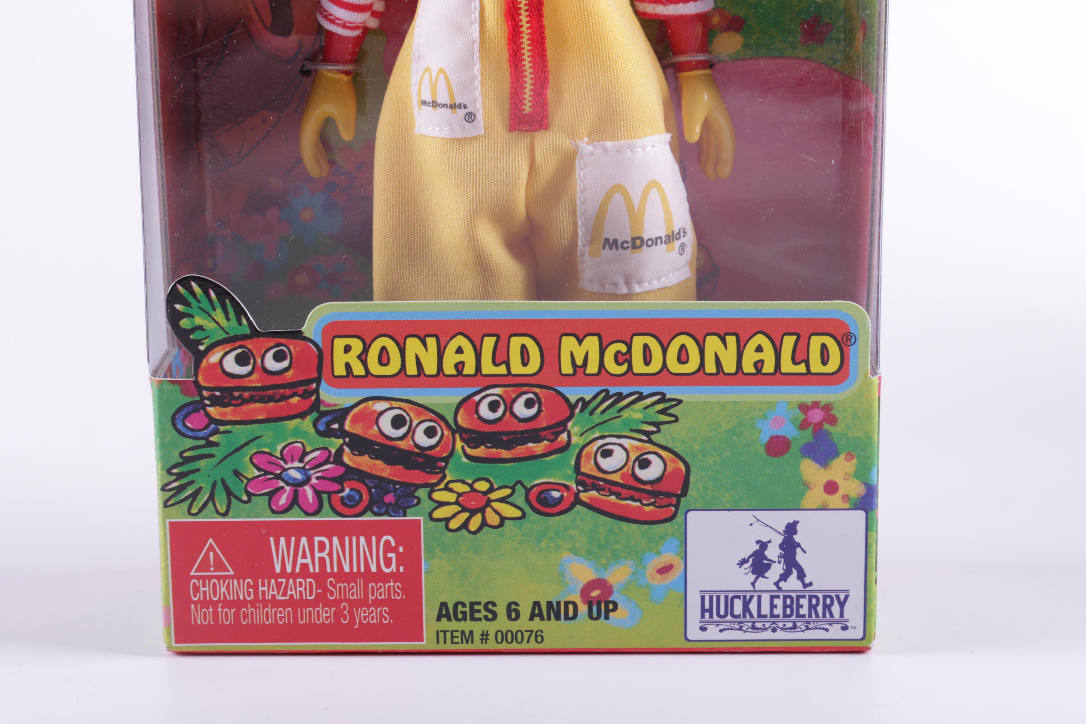 Collection of McDonald's Characters Toys