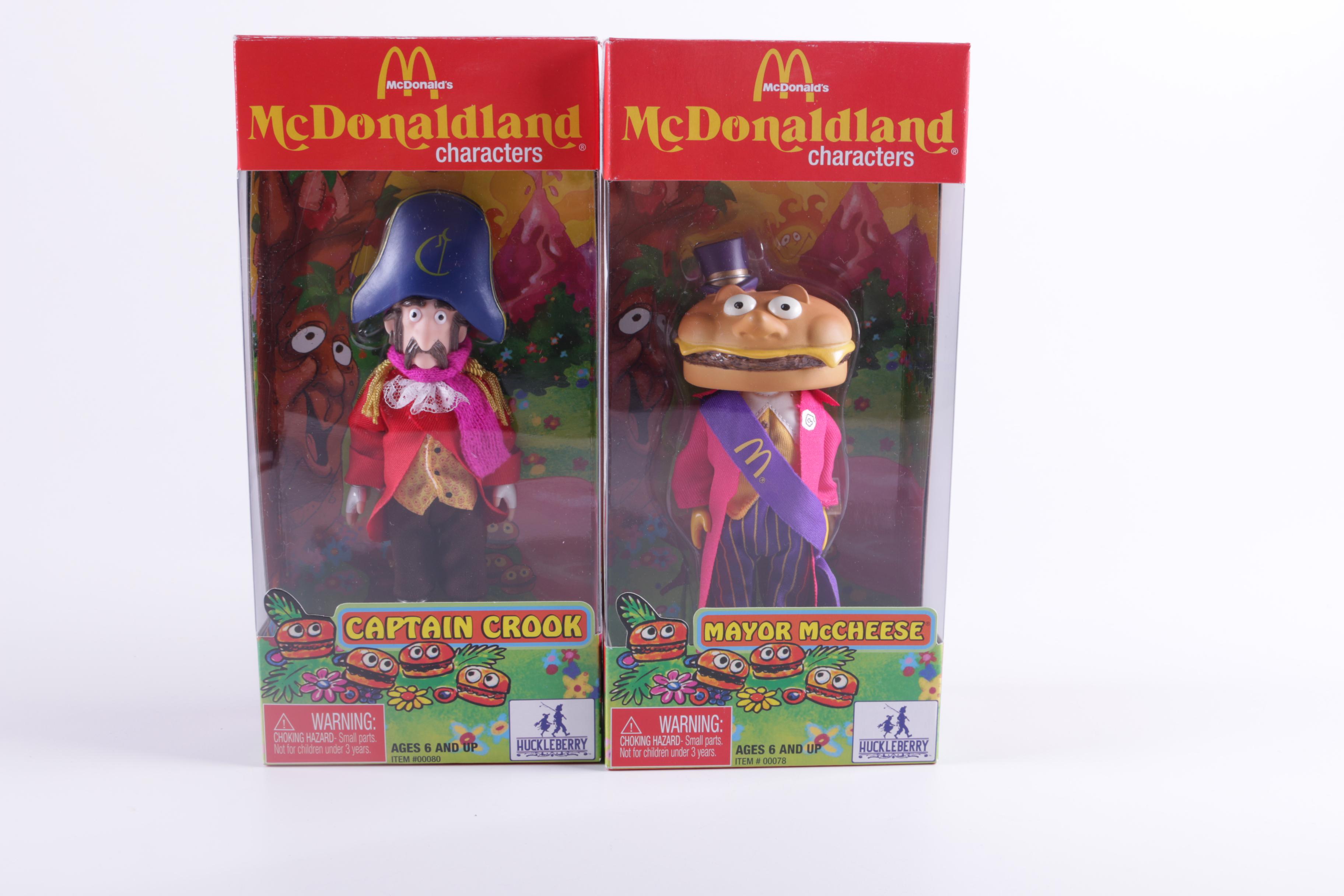 Collection of McDonald's Characters Toys