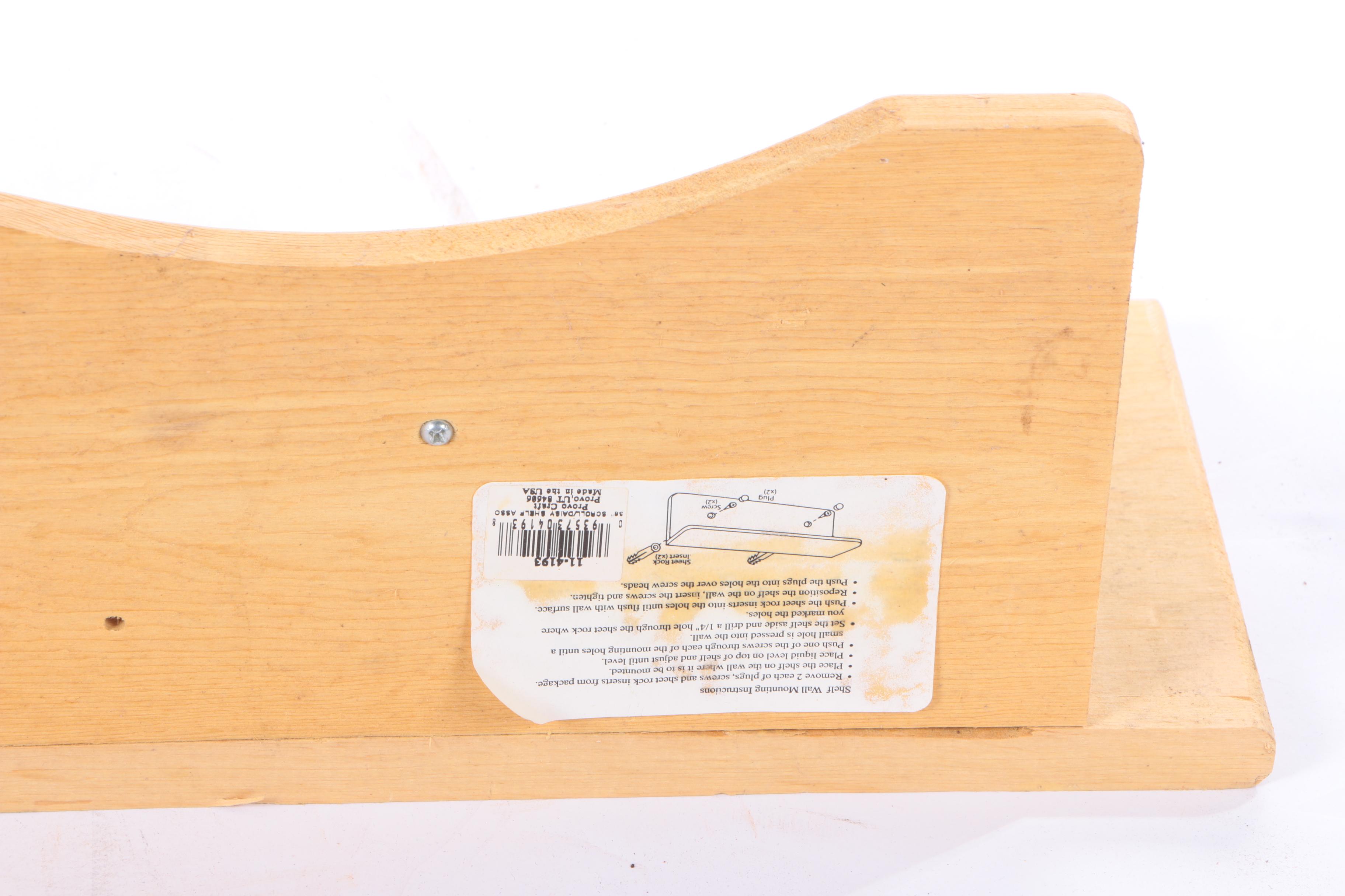 Wooden Hanging Coat Racks