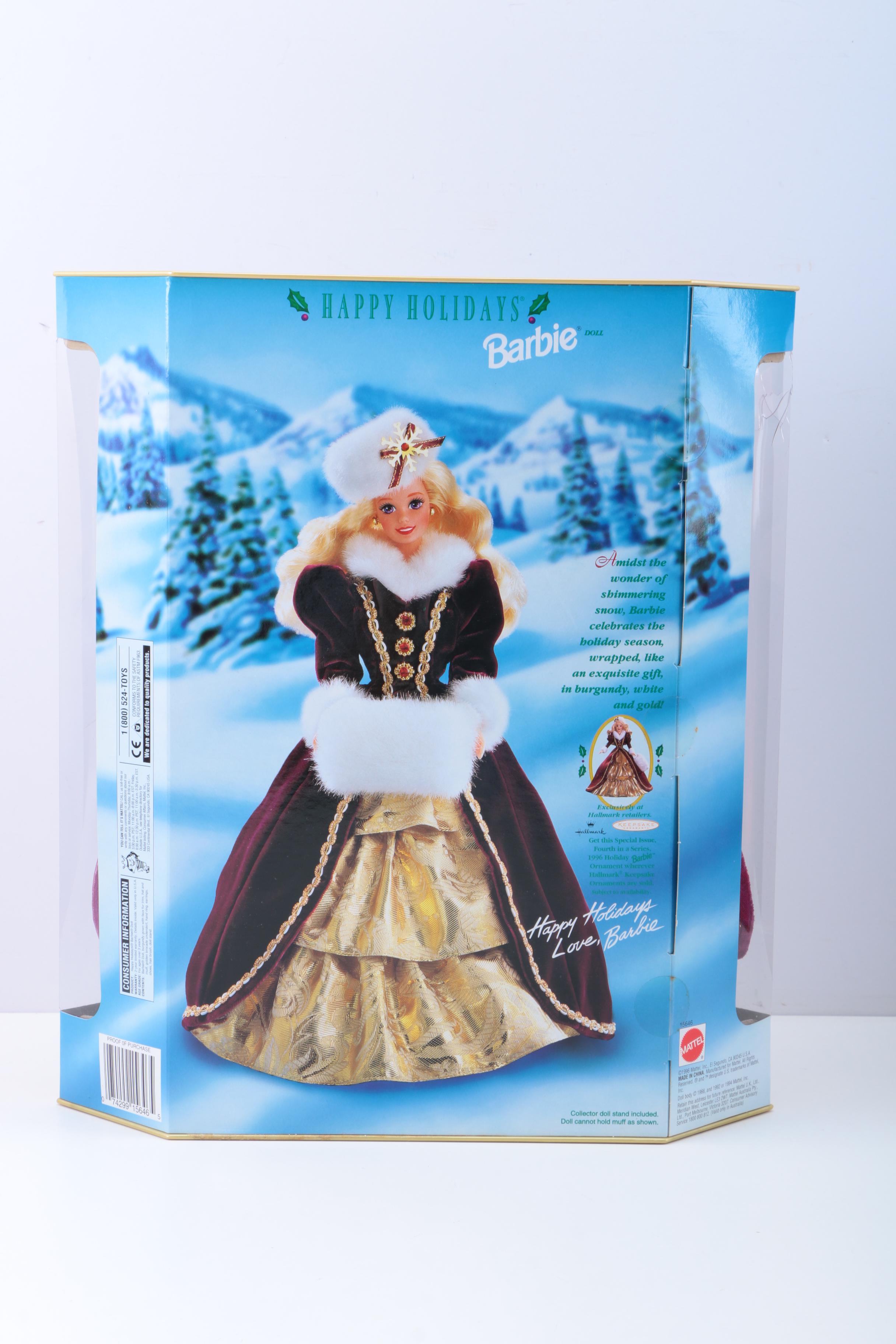 Circa 1990s Limited and Special Edition Holiday Barbies