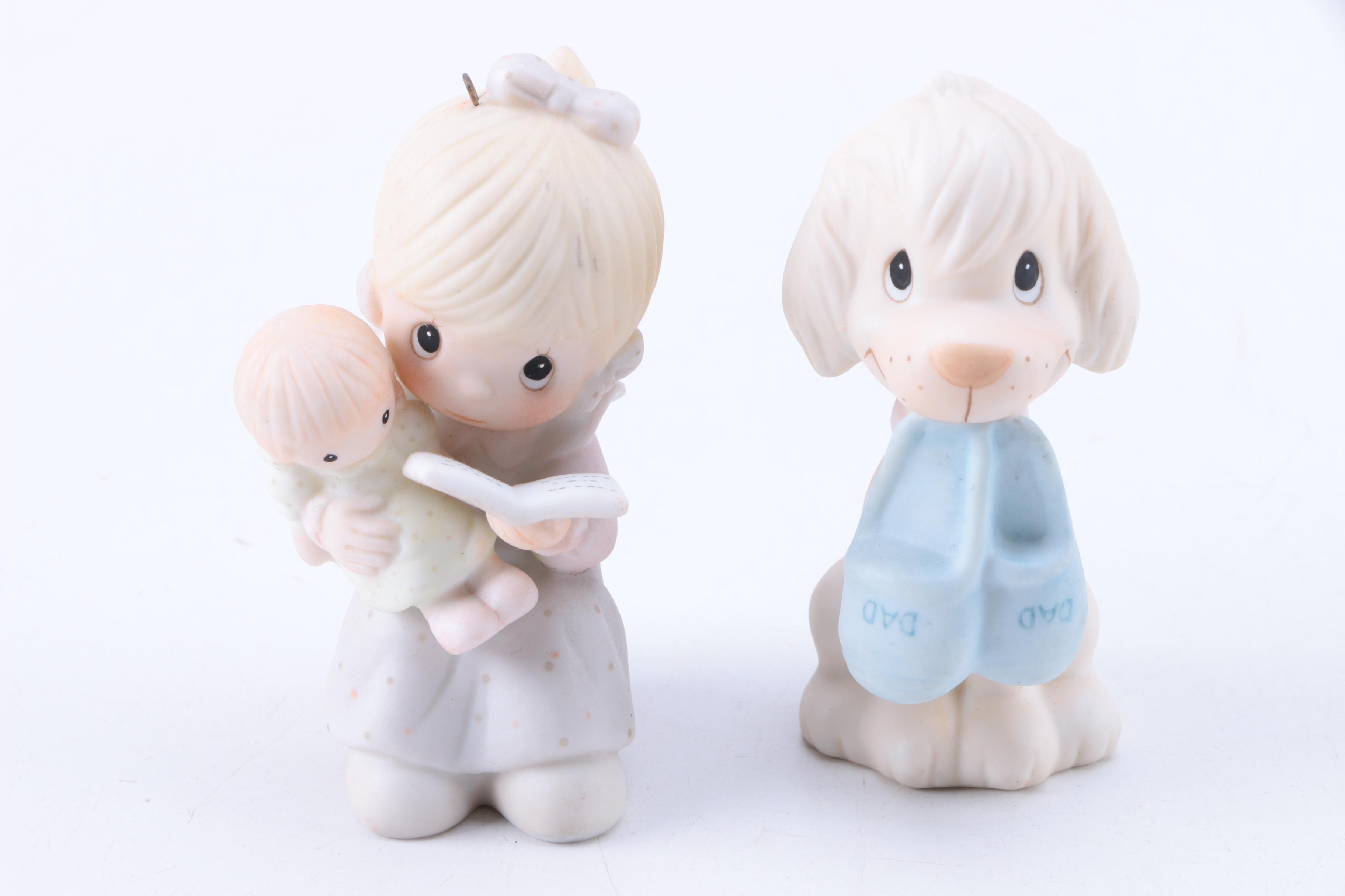 1986 "The Precious Moments Story" and Figurines