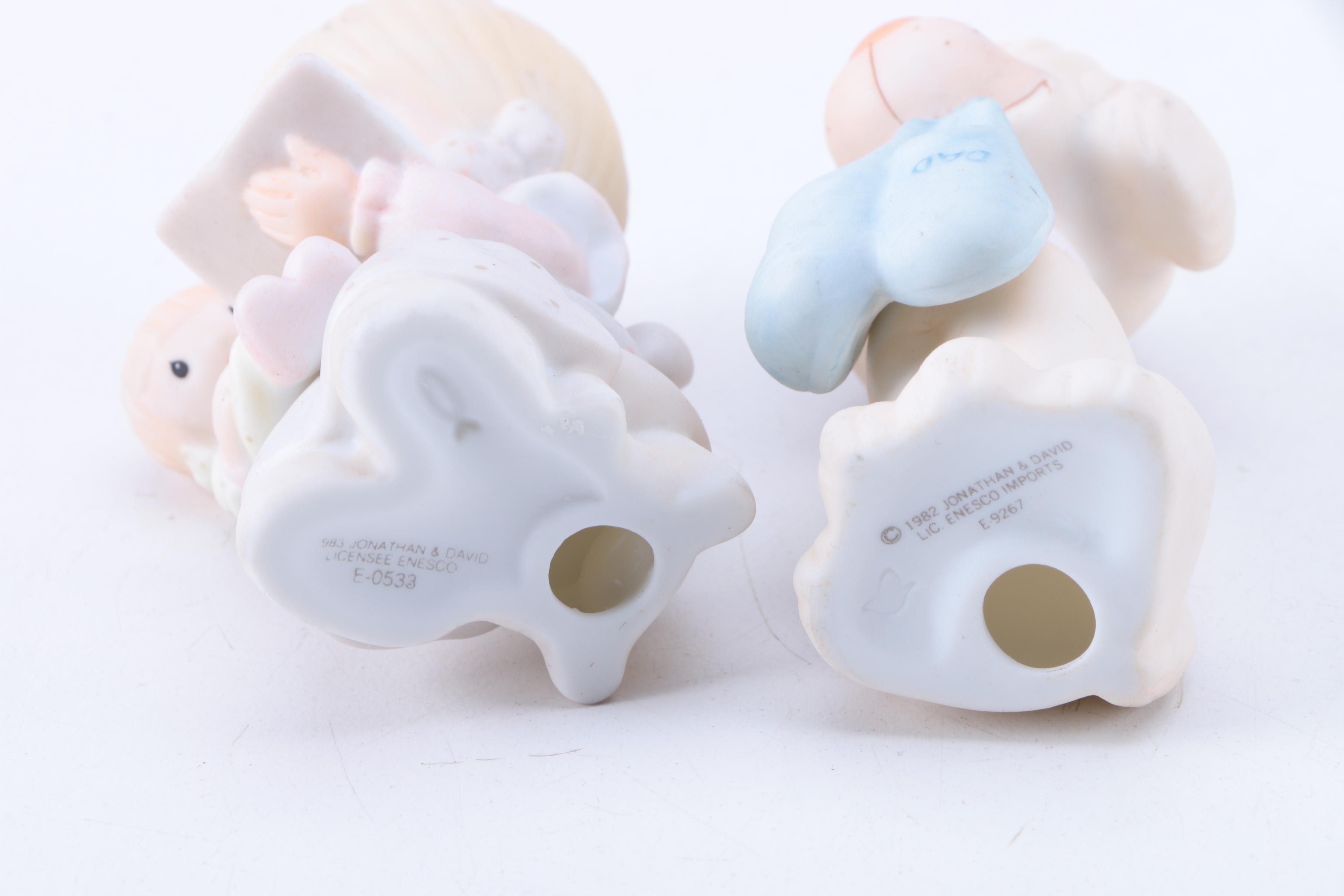 1986 "The Precious Moments Story" and Figurines