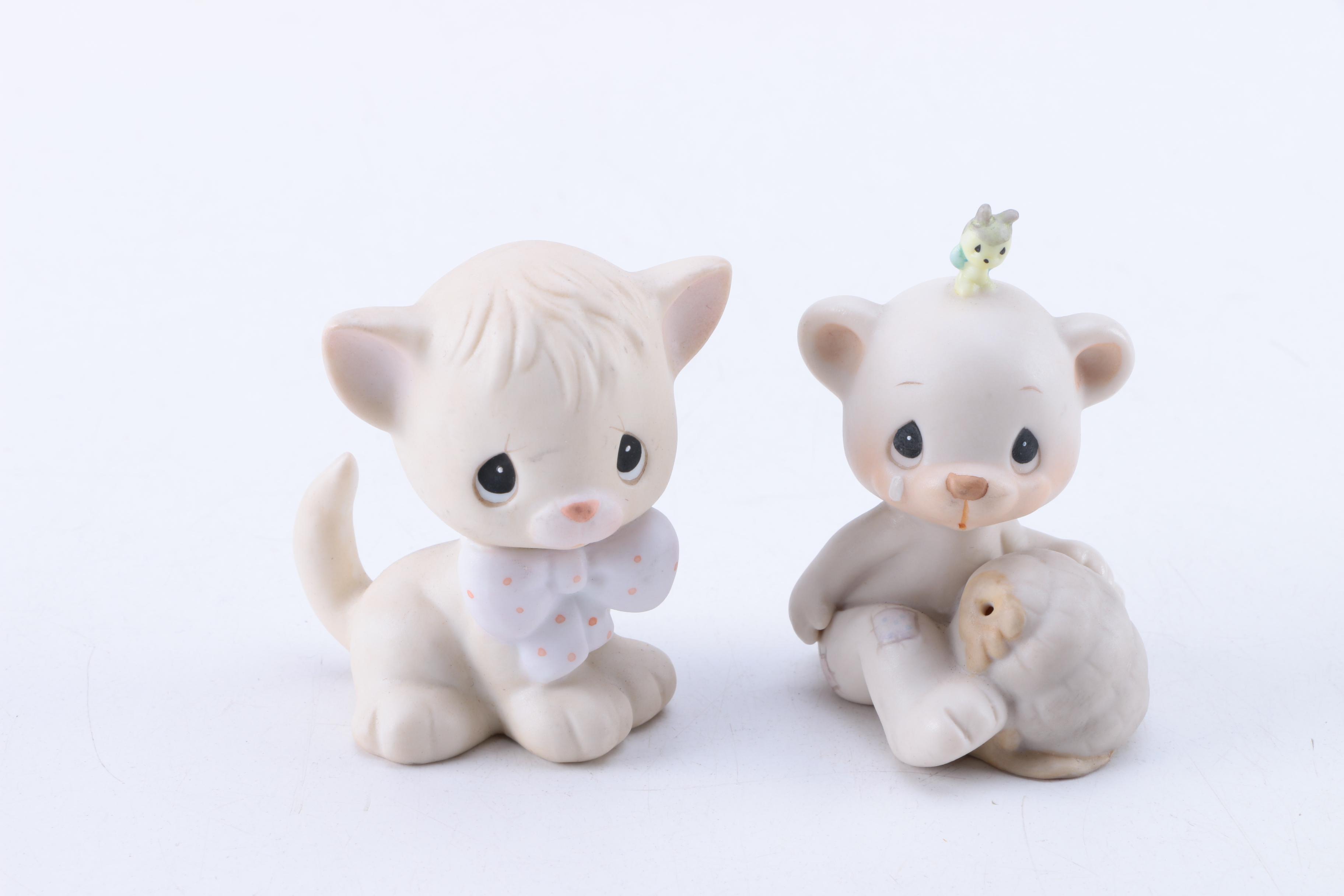 1986 "The Precious Moments Story" and Figurines