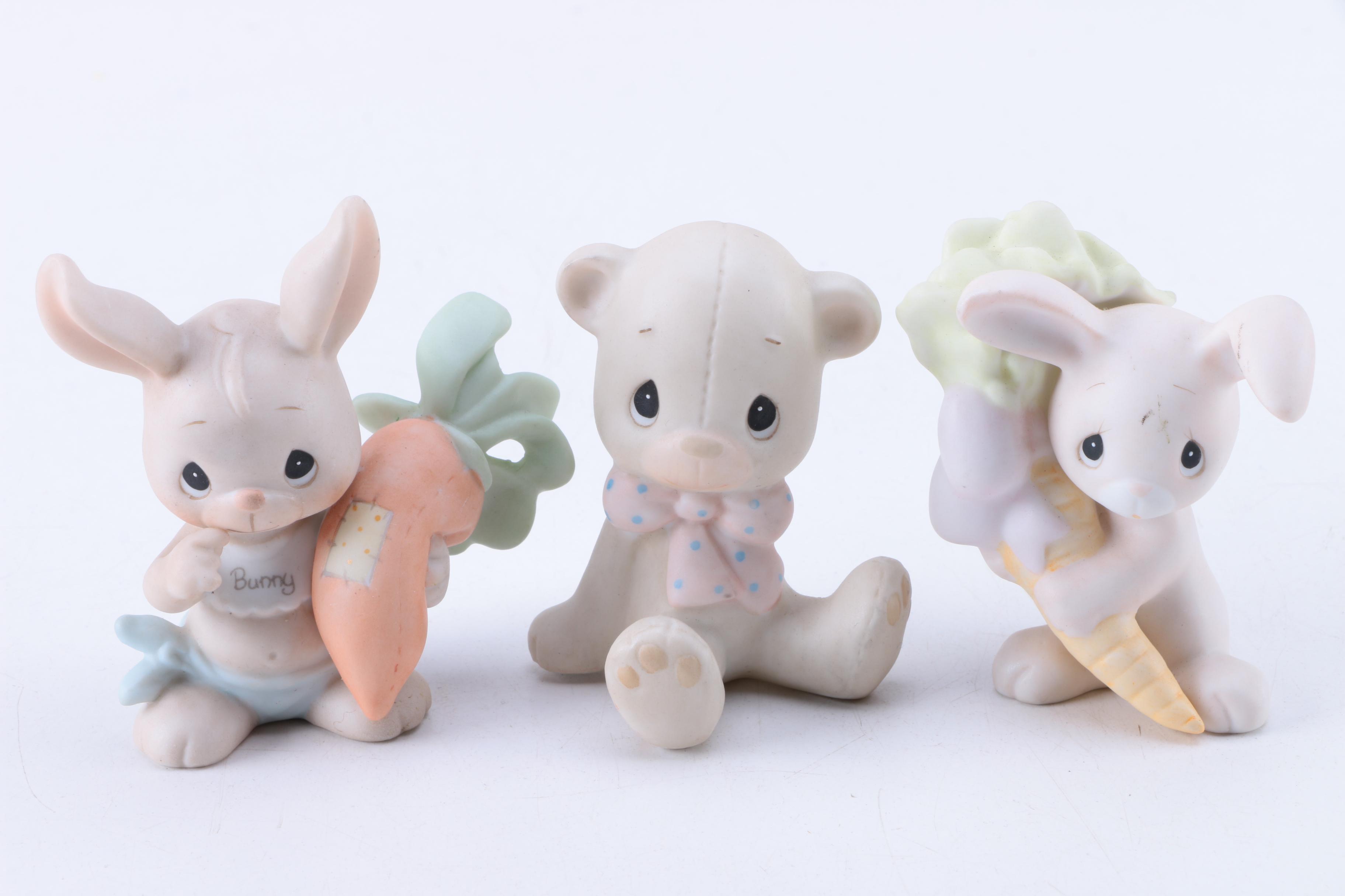 1986 "The Precious Moments Story" and Figurines