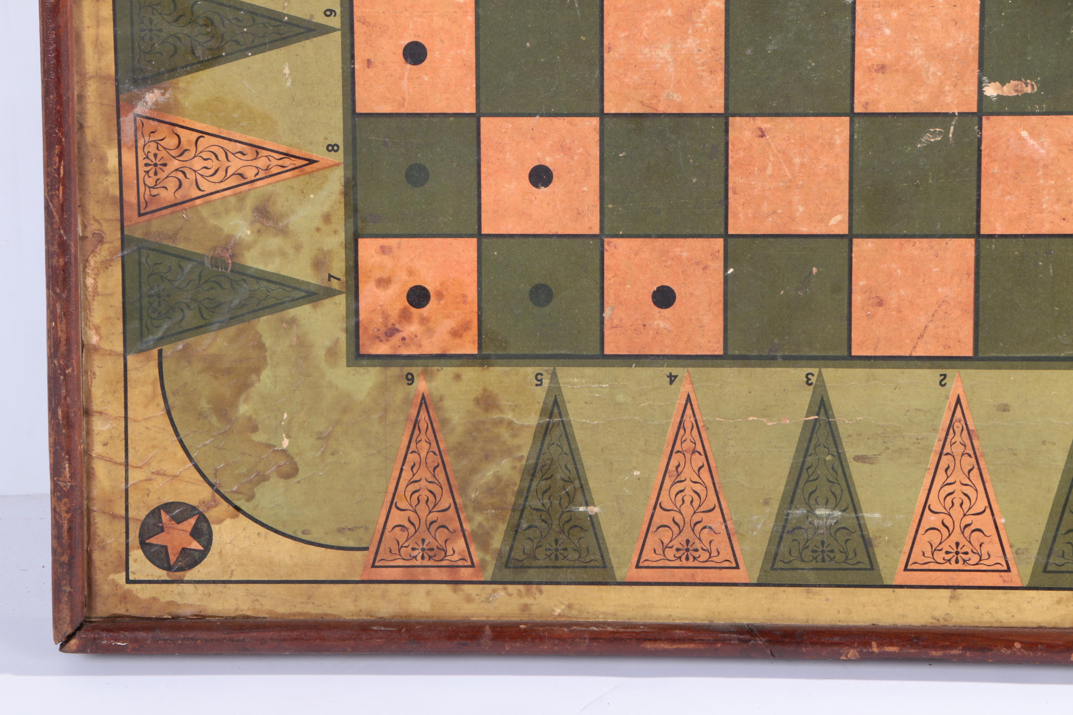Vintage Reversible Game Board