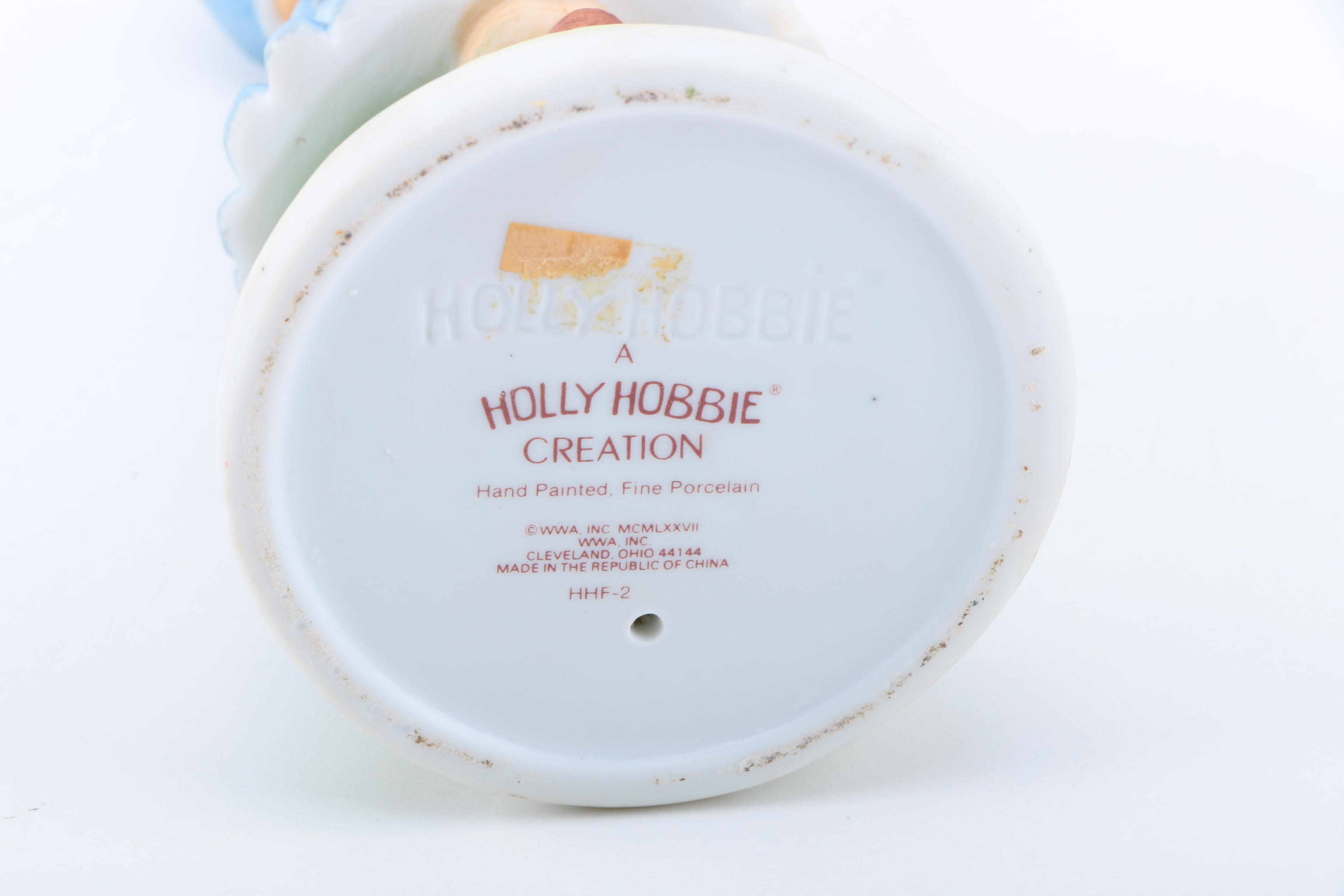 Assorted Porcelain Figurines featuring Holly Hobbie