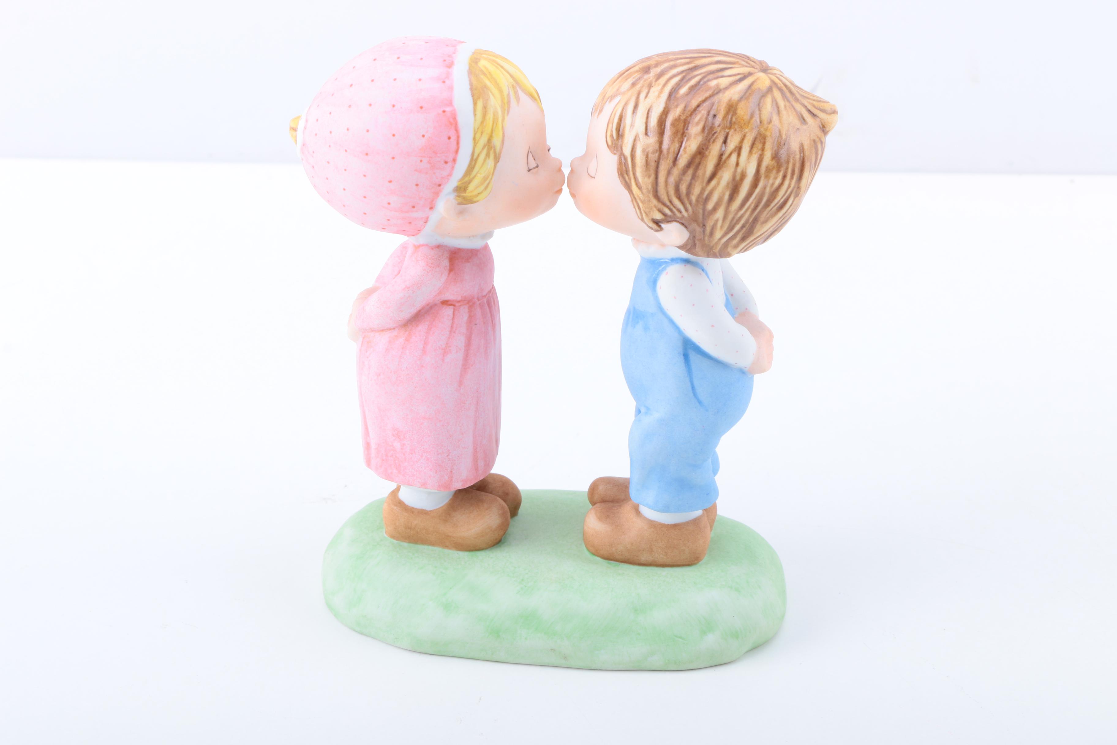 Assorted Porcelain Figurines featuring Holly Hobbie