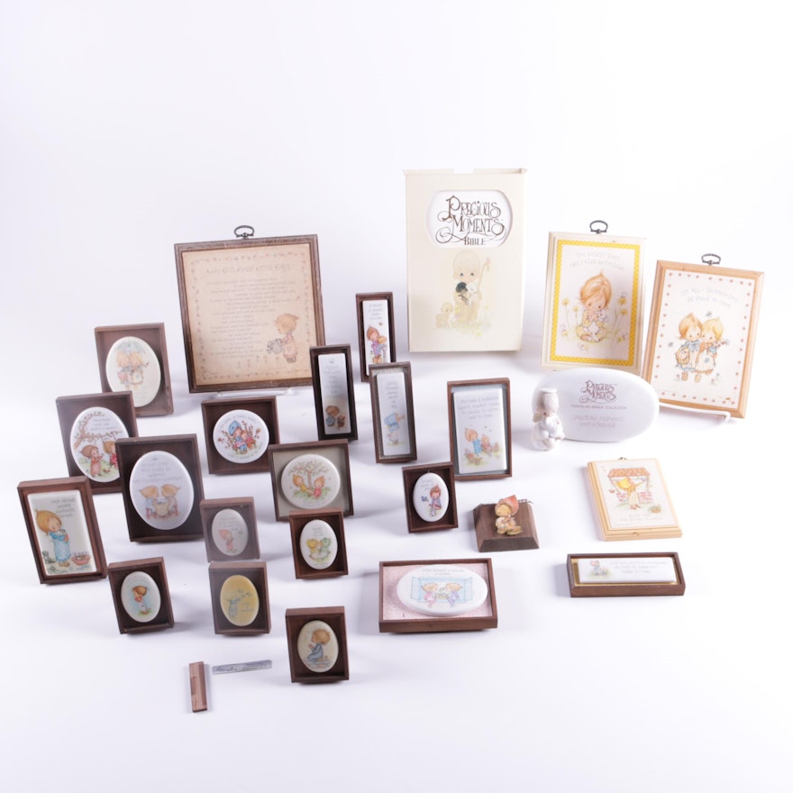 Precious Moments Wall Mounted Decorations with Precious Moments Bible