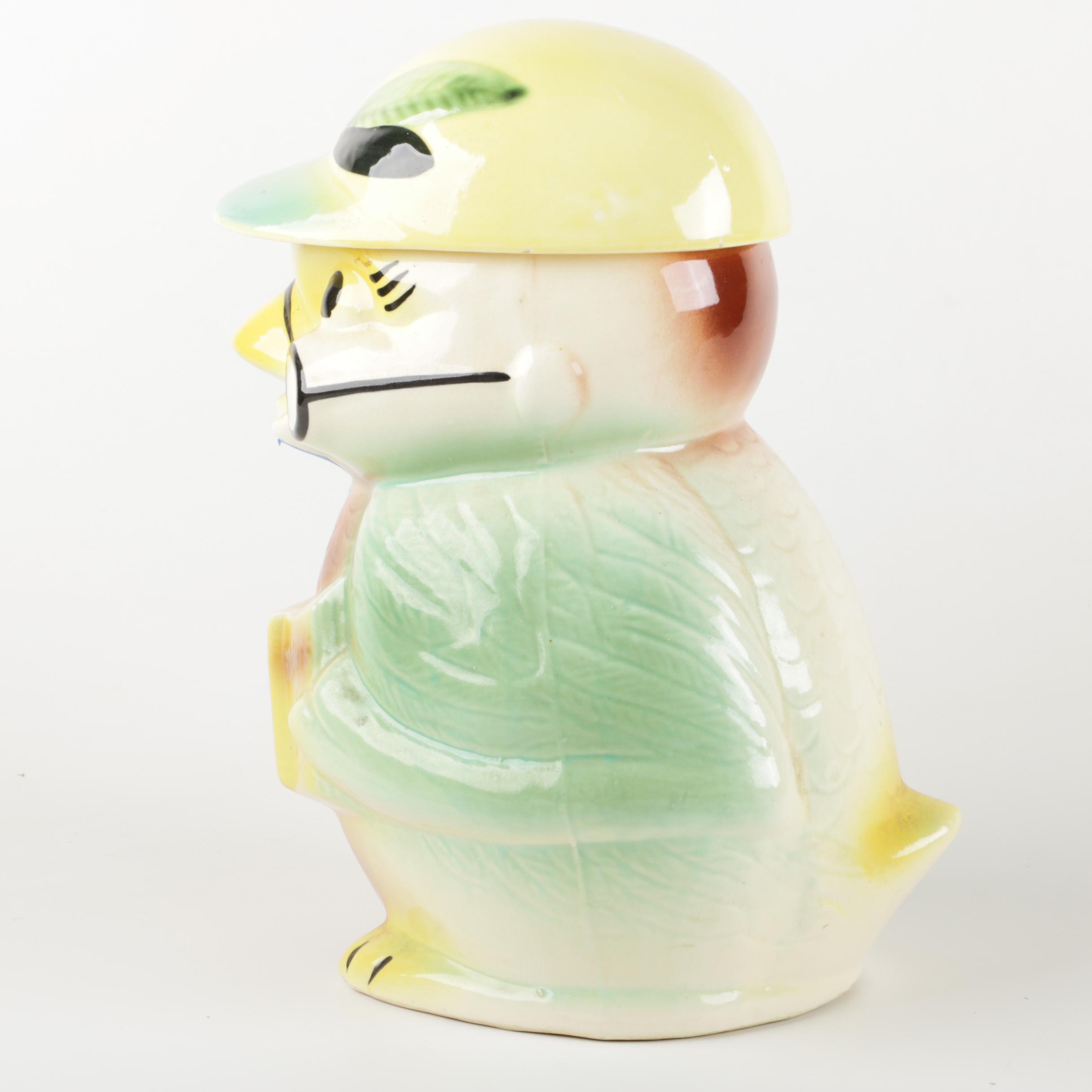 Mid-Century Ceramic Cookie Jars Featuring Robinson Ransbottom