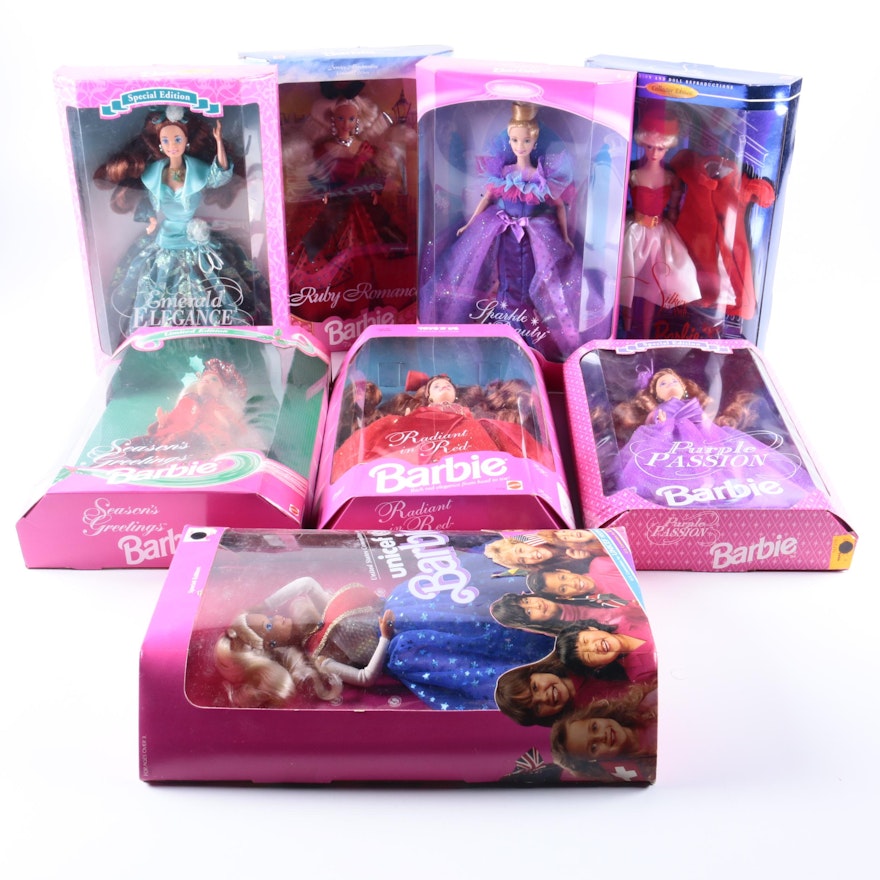Special Edition Evening Gown Barbie Dolls