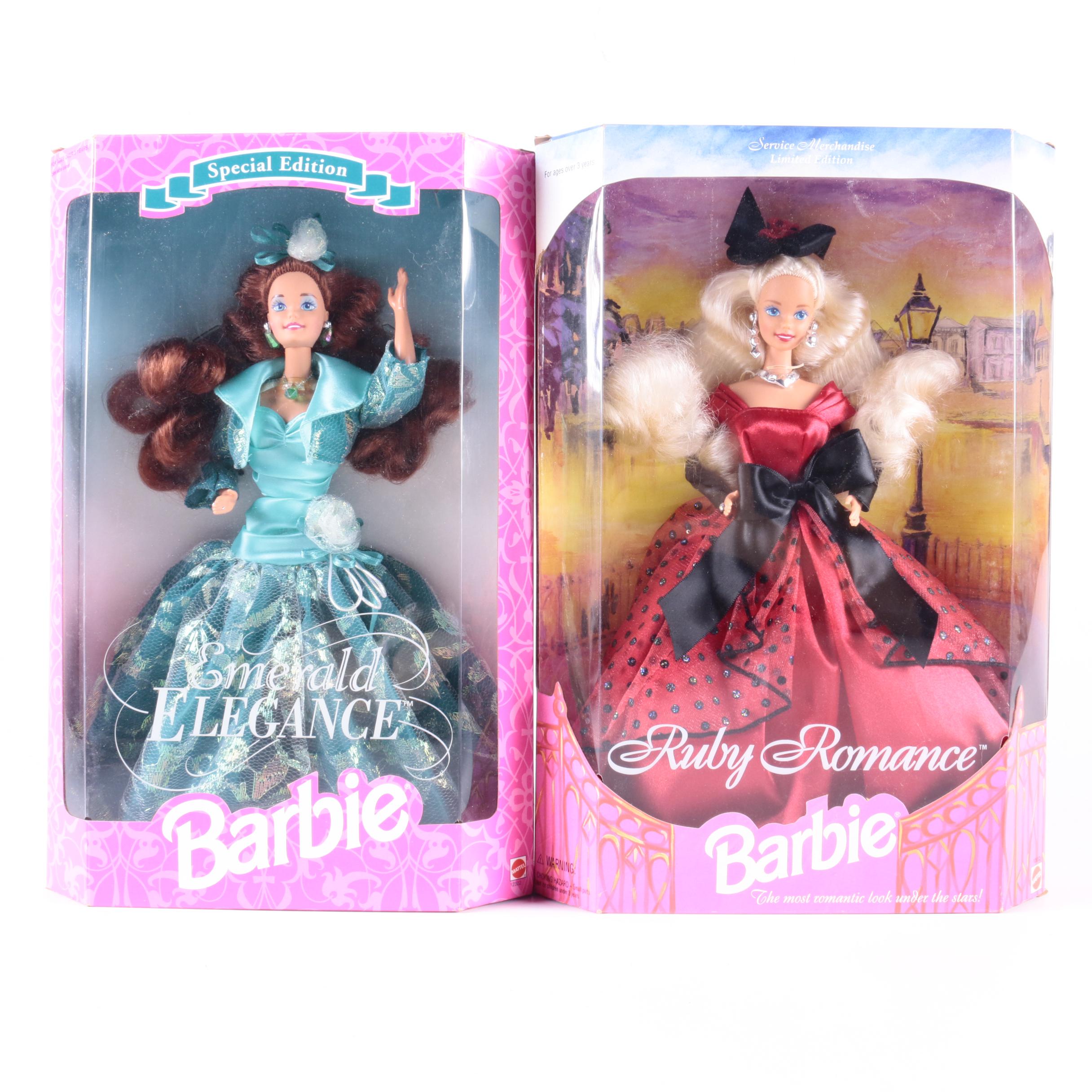 Special Edition Evening Gown Barbie Dolls