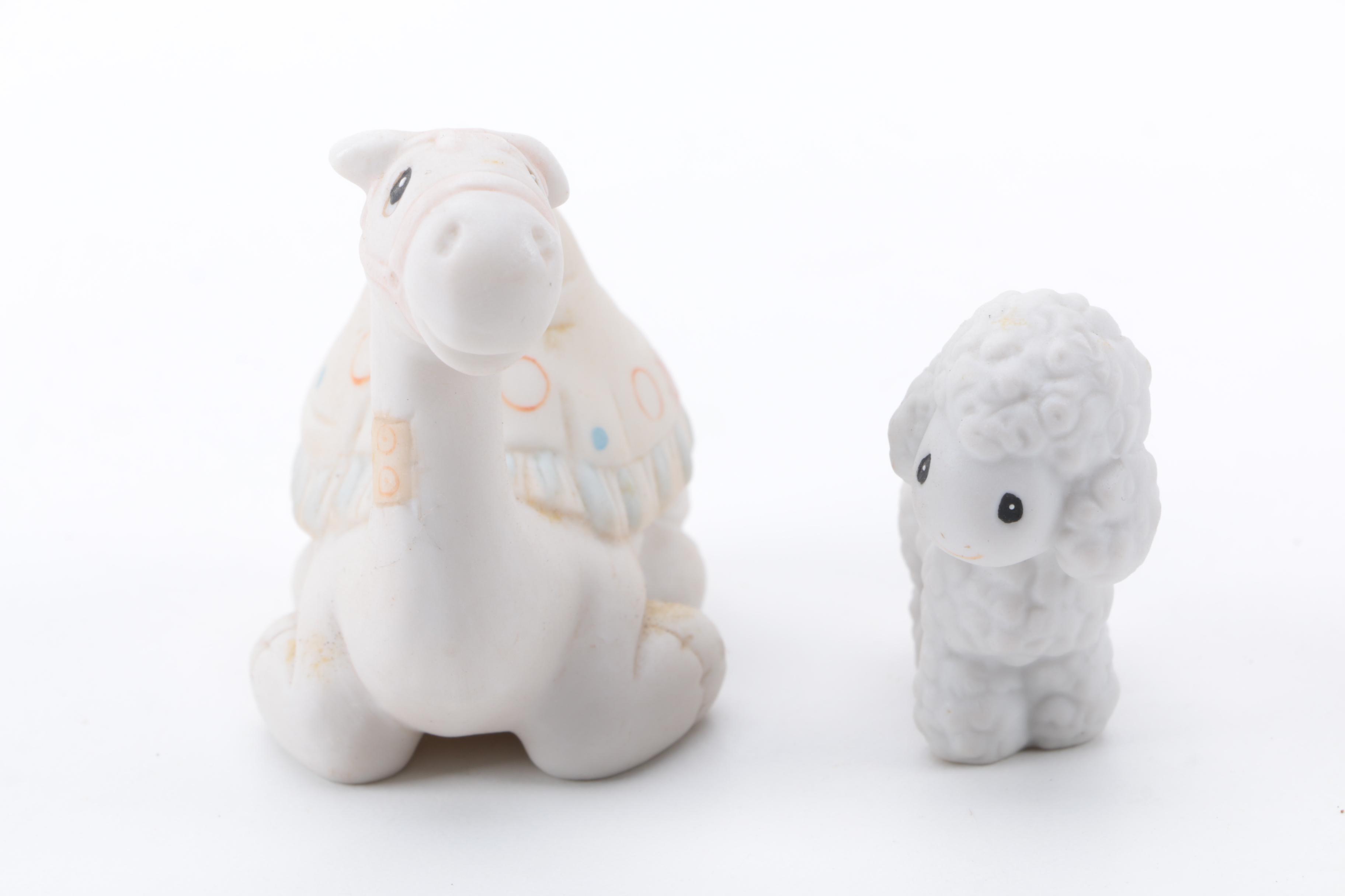 Porcelain Jonathan & David Nativity Set