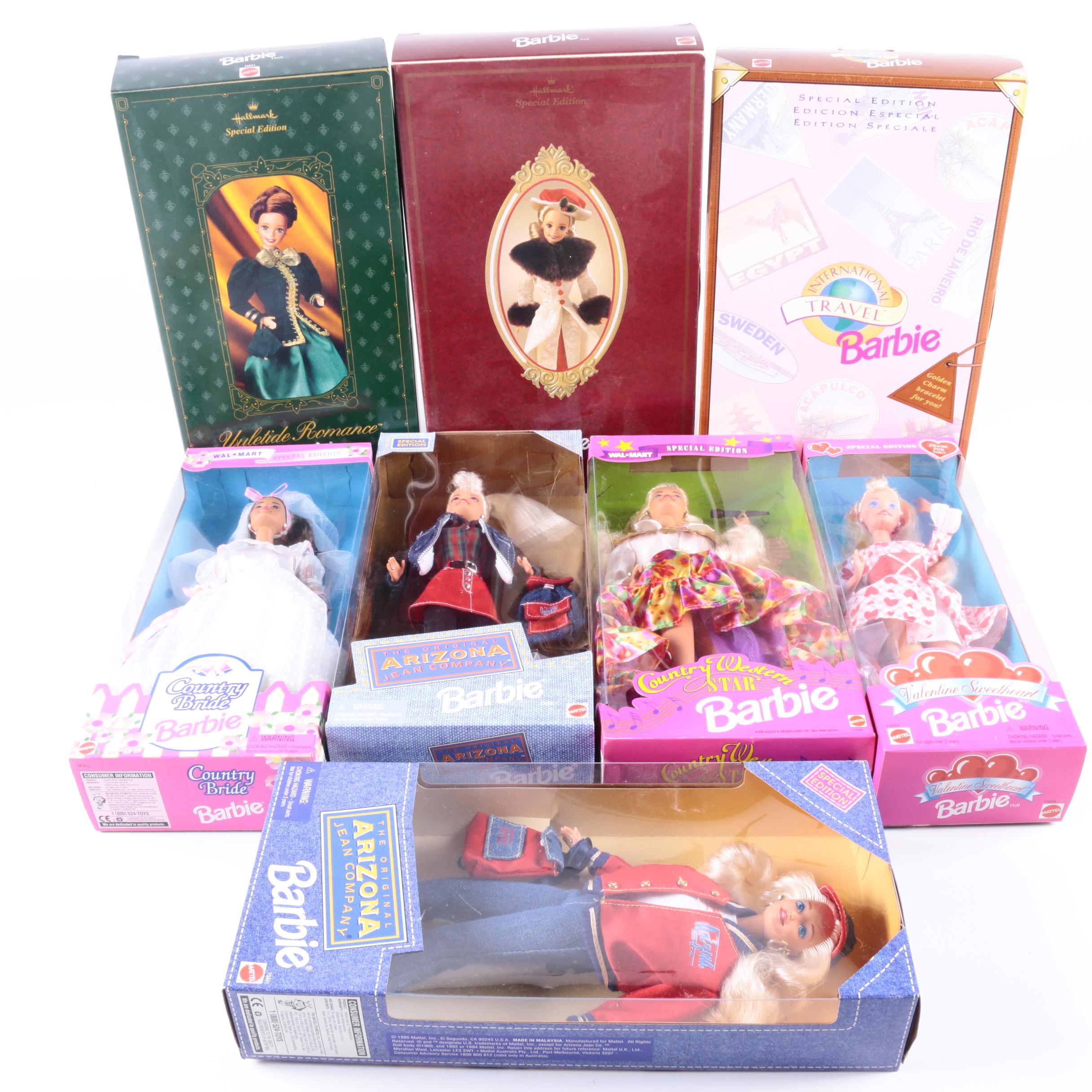Special Edition Barbie Dolls in Original Packaging