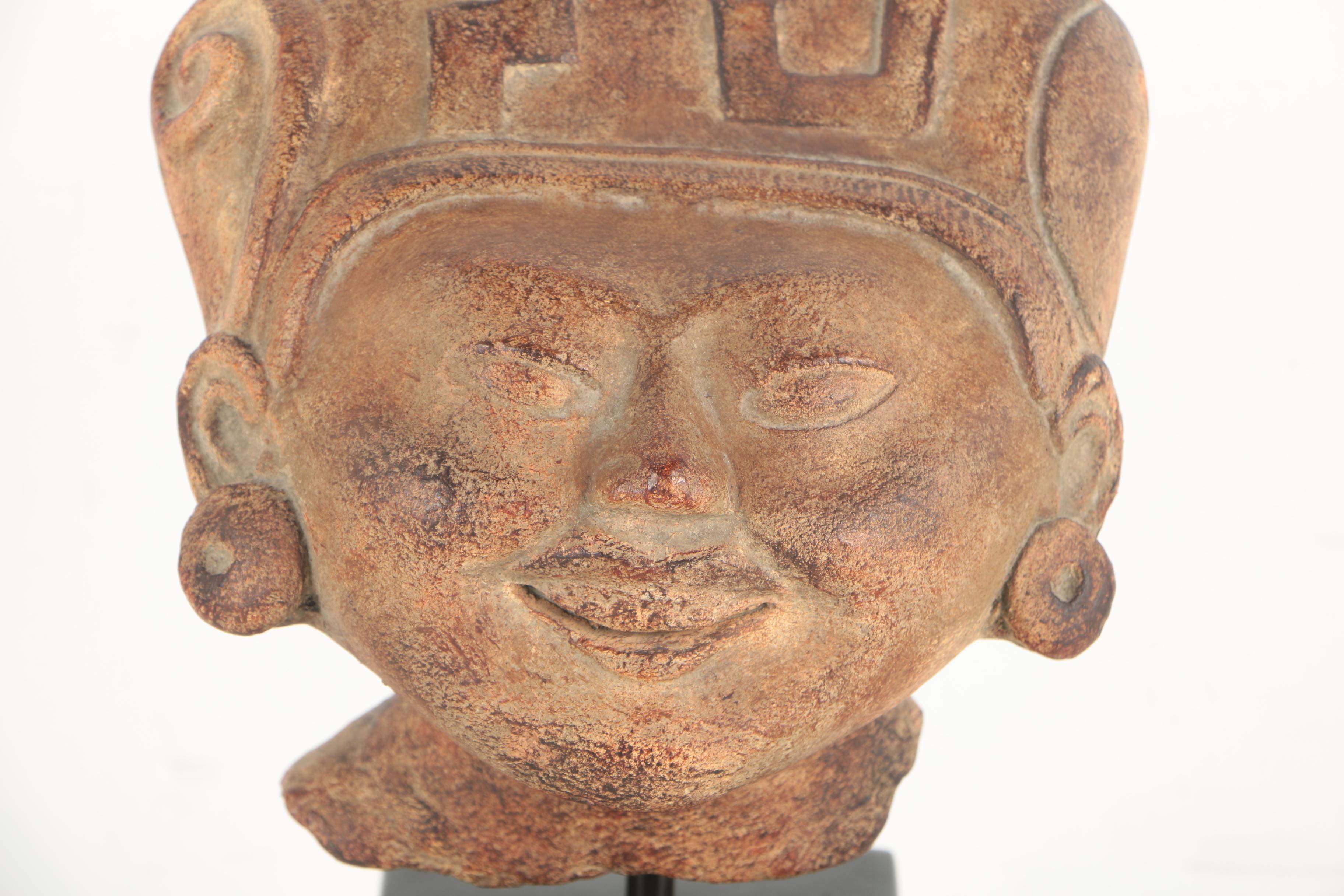 Vintage Alva Studios Plaster Sculpture of a South Asian Bust