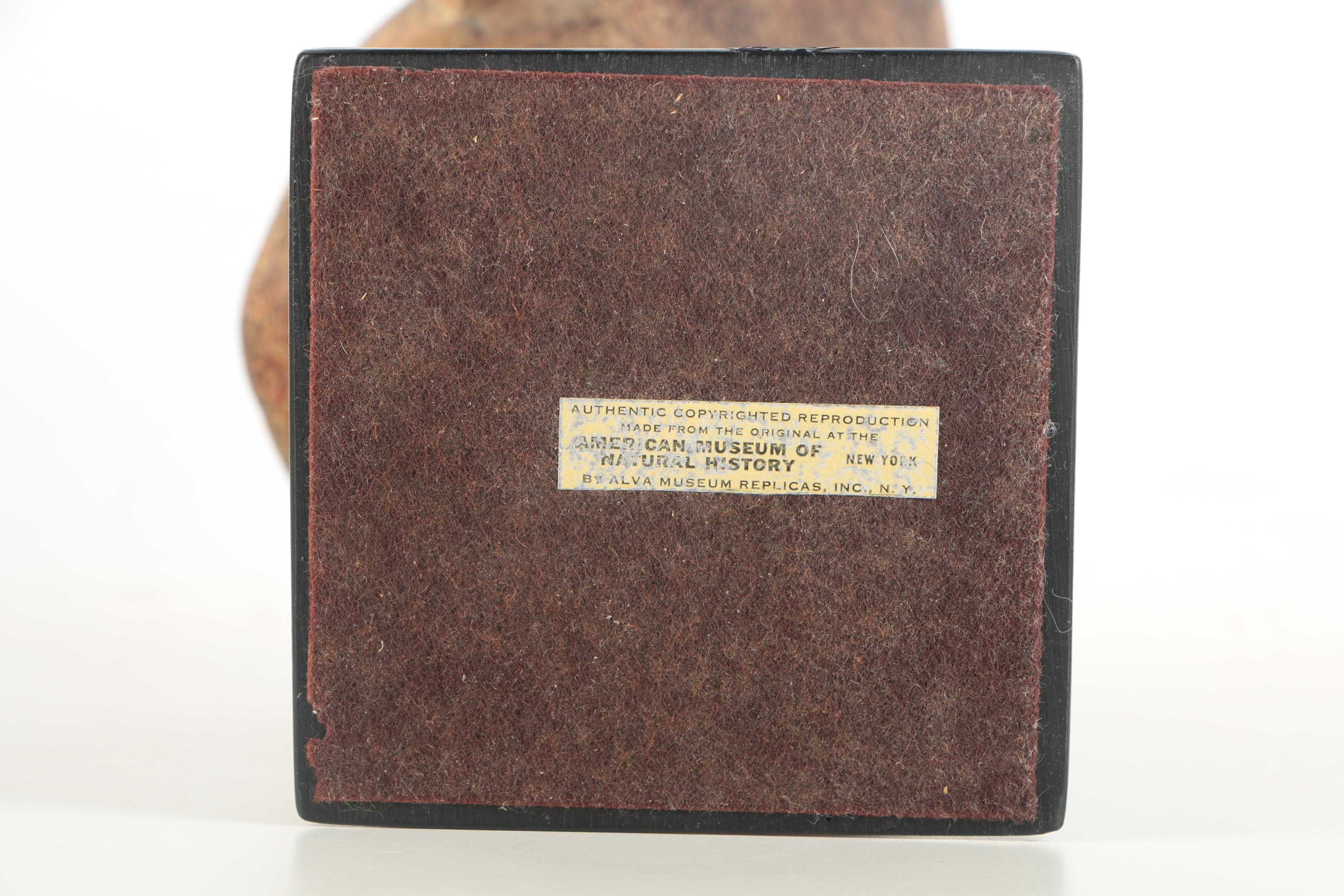 Vintage Alva Studios Plaster Sculpture of a South Asian Bust