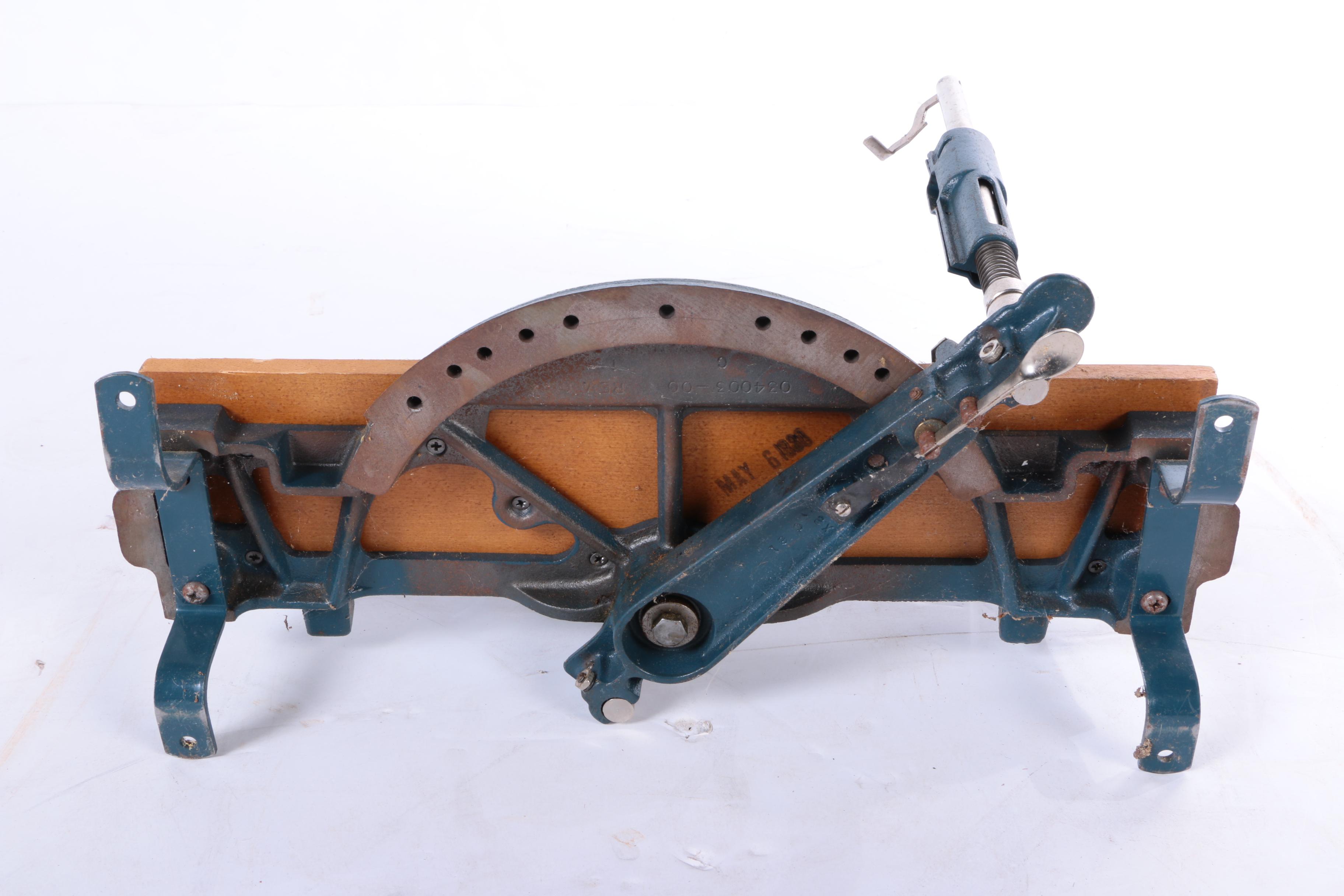 Montgomery Ward PowrKraft Miter Box with Guide