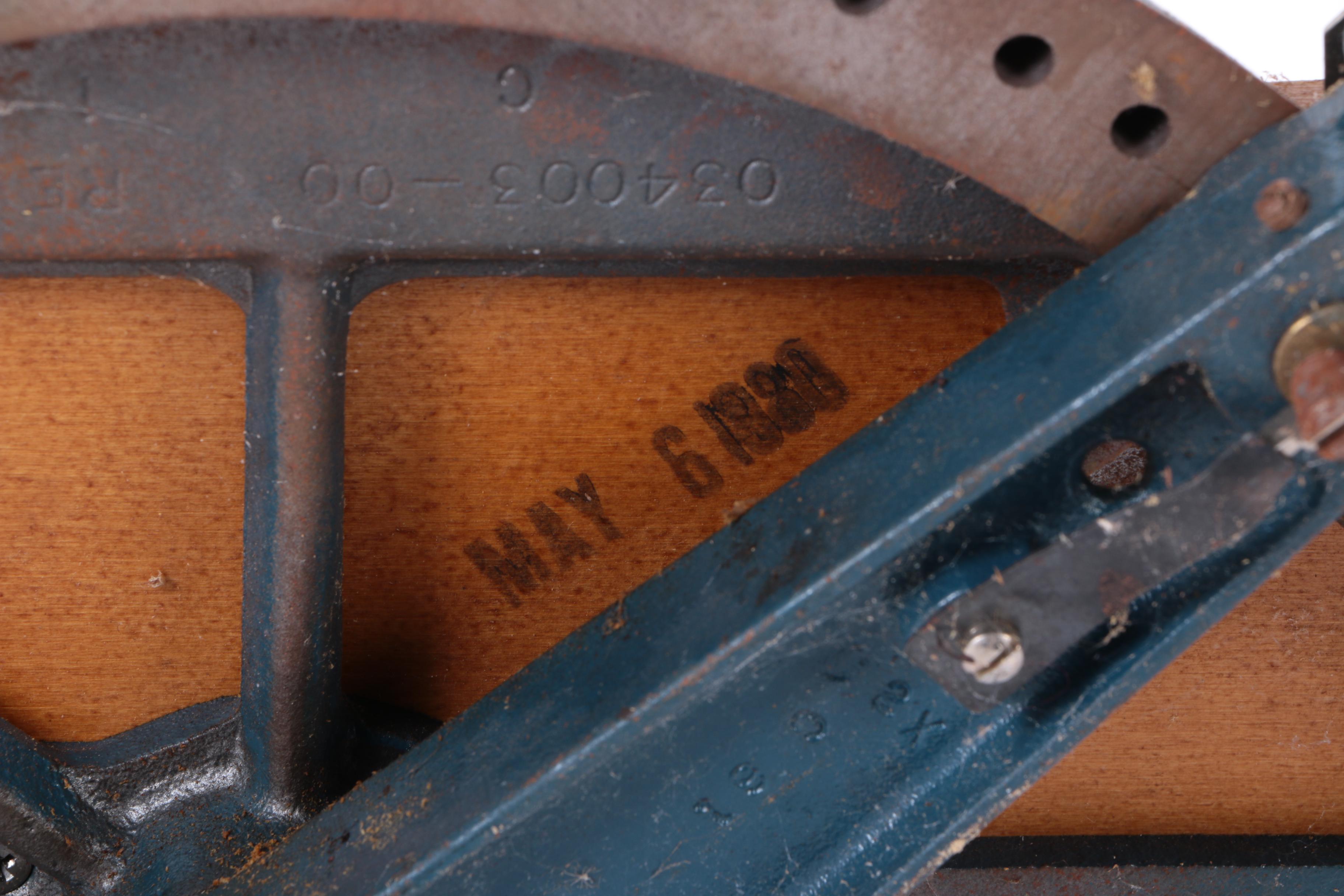 Montgomery Ward PowrKraft Miter Box with Guide