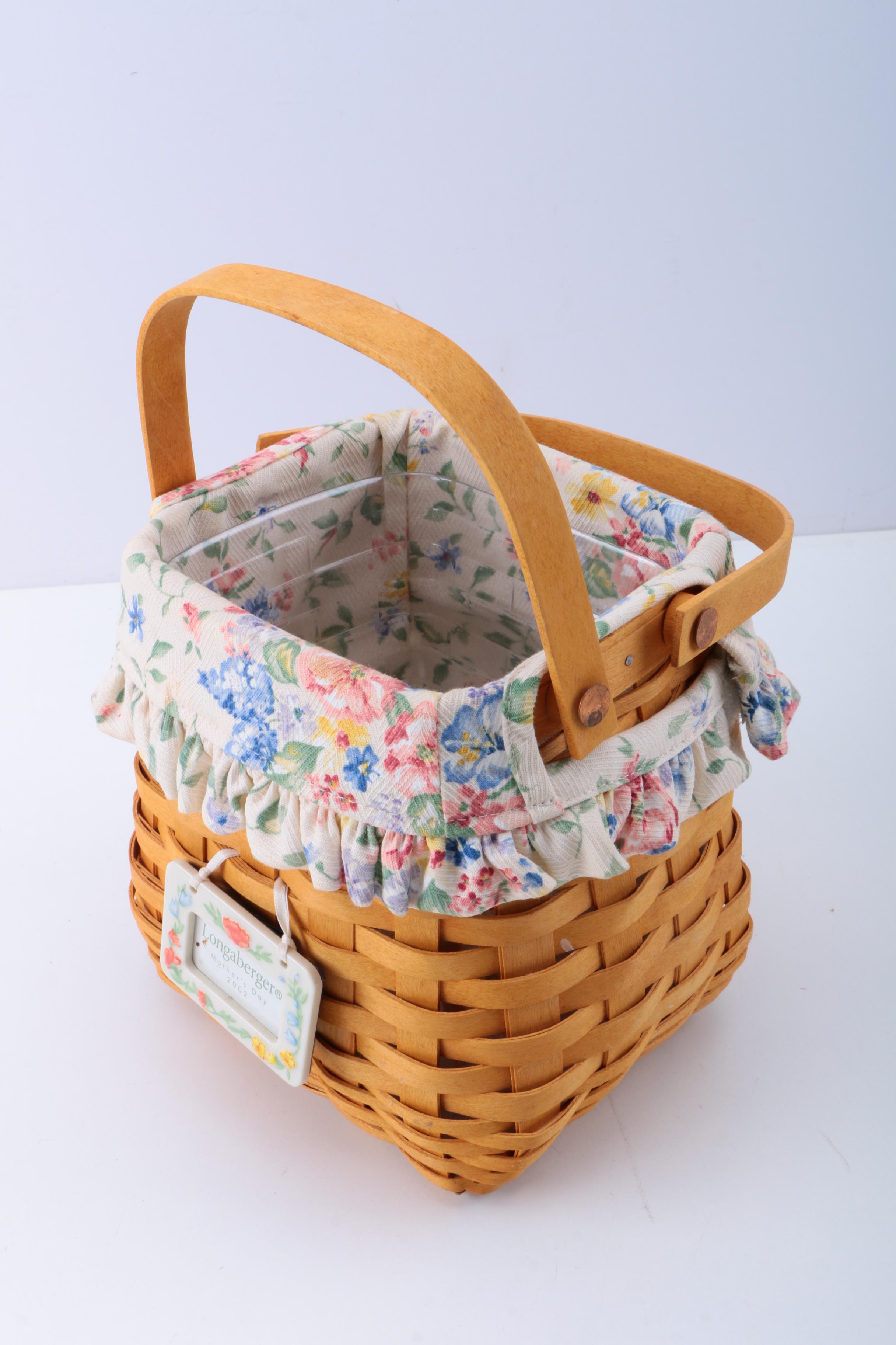 Collection of Longaberger Handmade Holiday Baskets