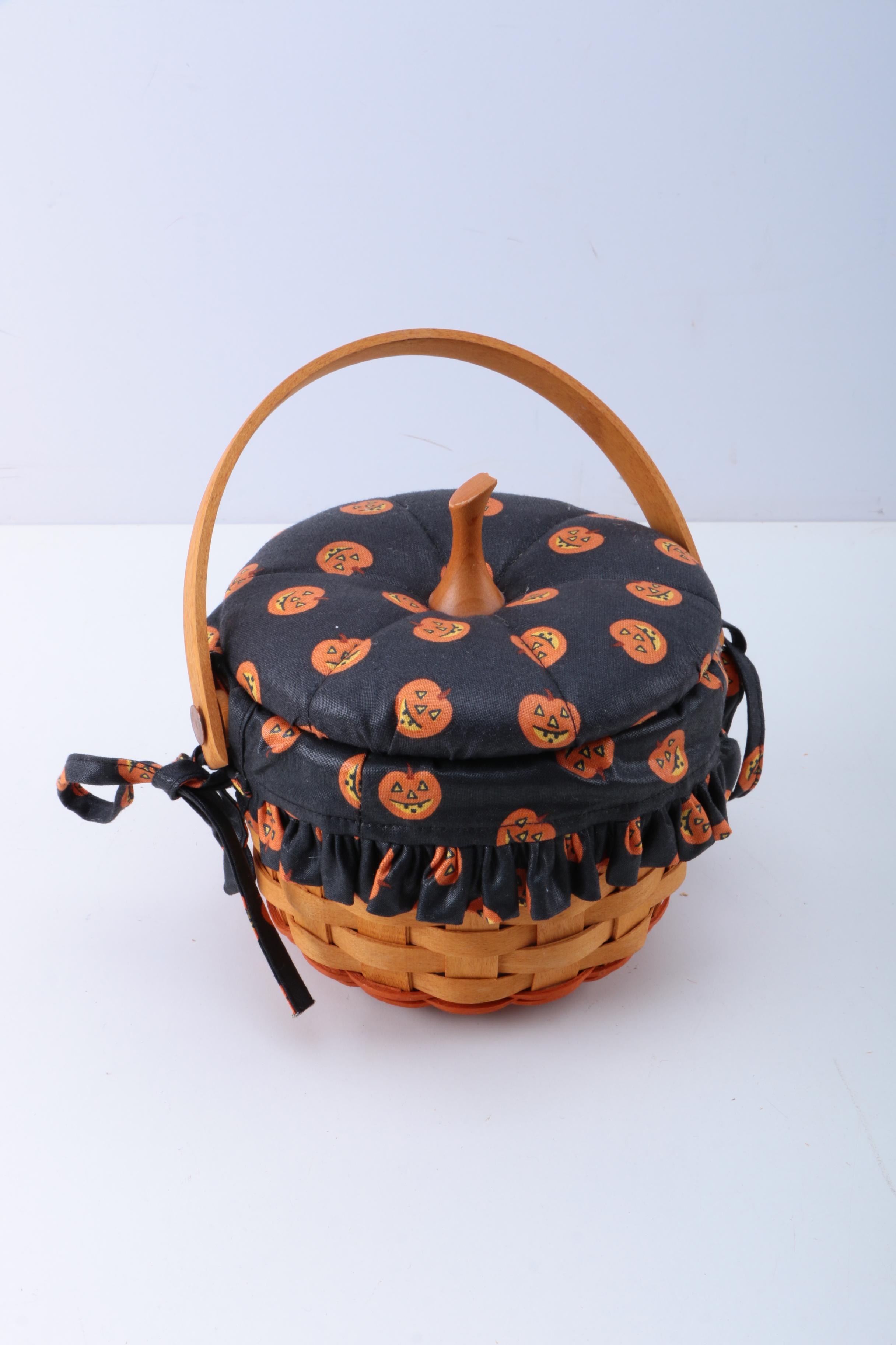 Collection of Longaberger Handmade Holiday Baskets