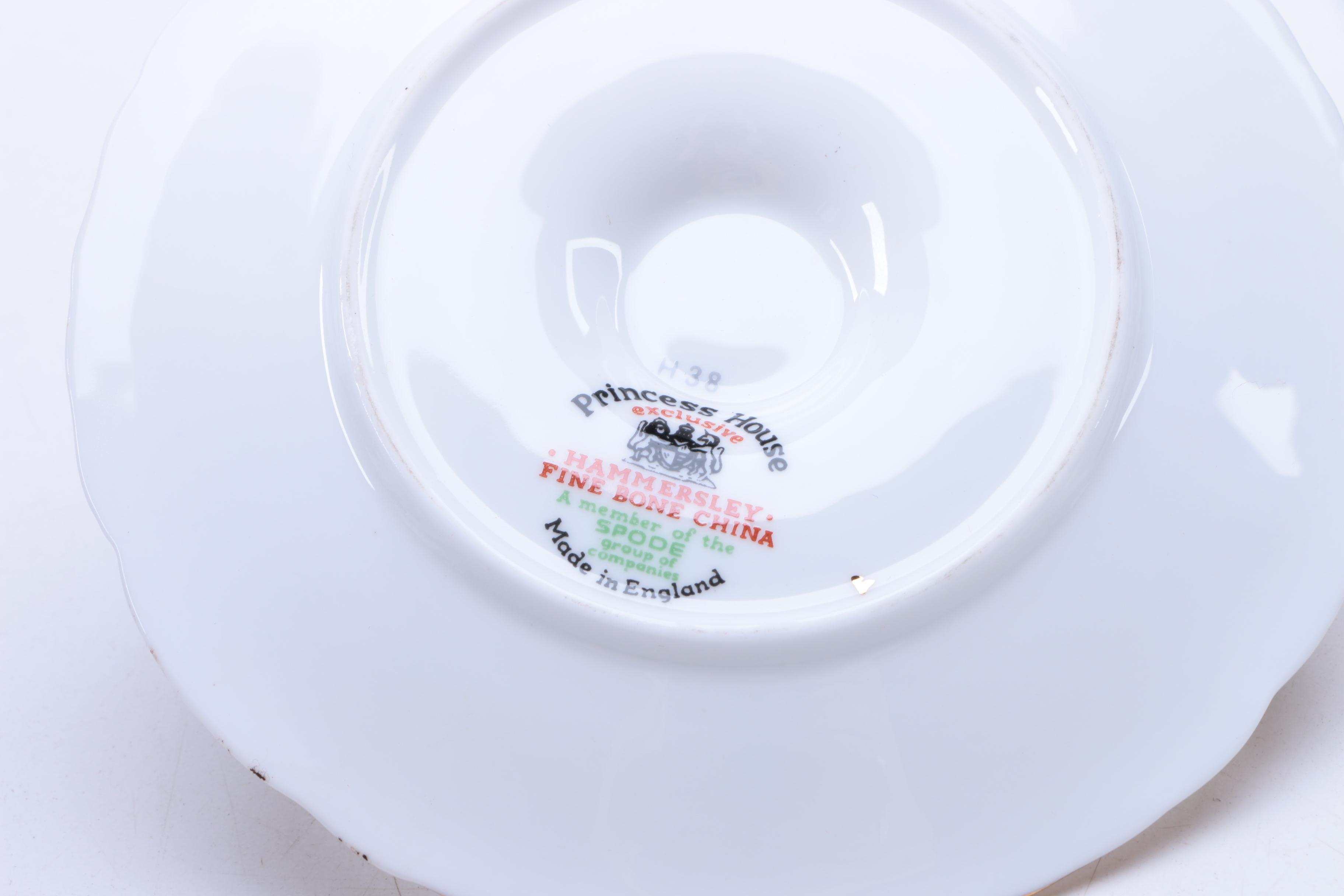 Princess House "Windsor Rose" Porcelain Tea Service