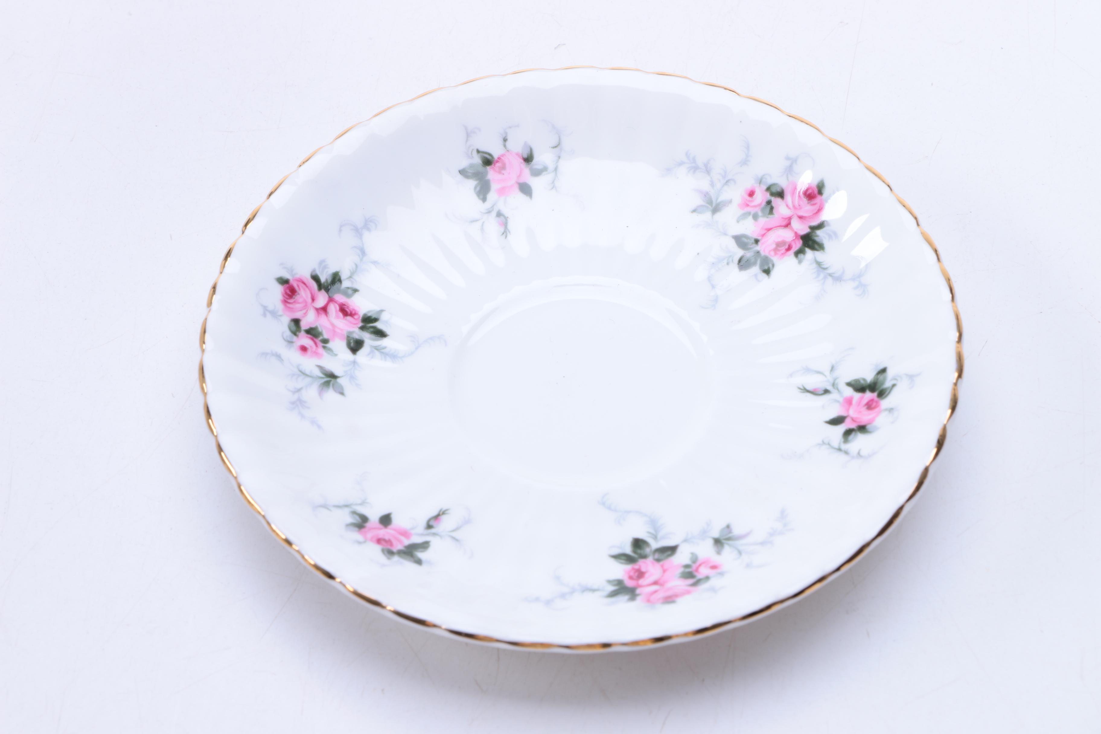 Princess House "Windsor Rose" Porcelain Tea Service