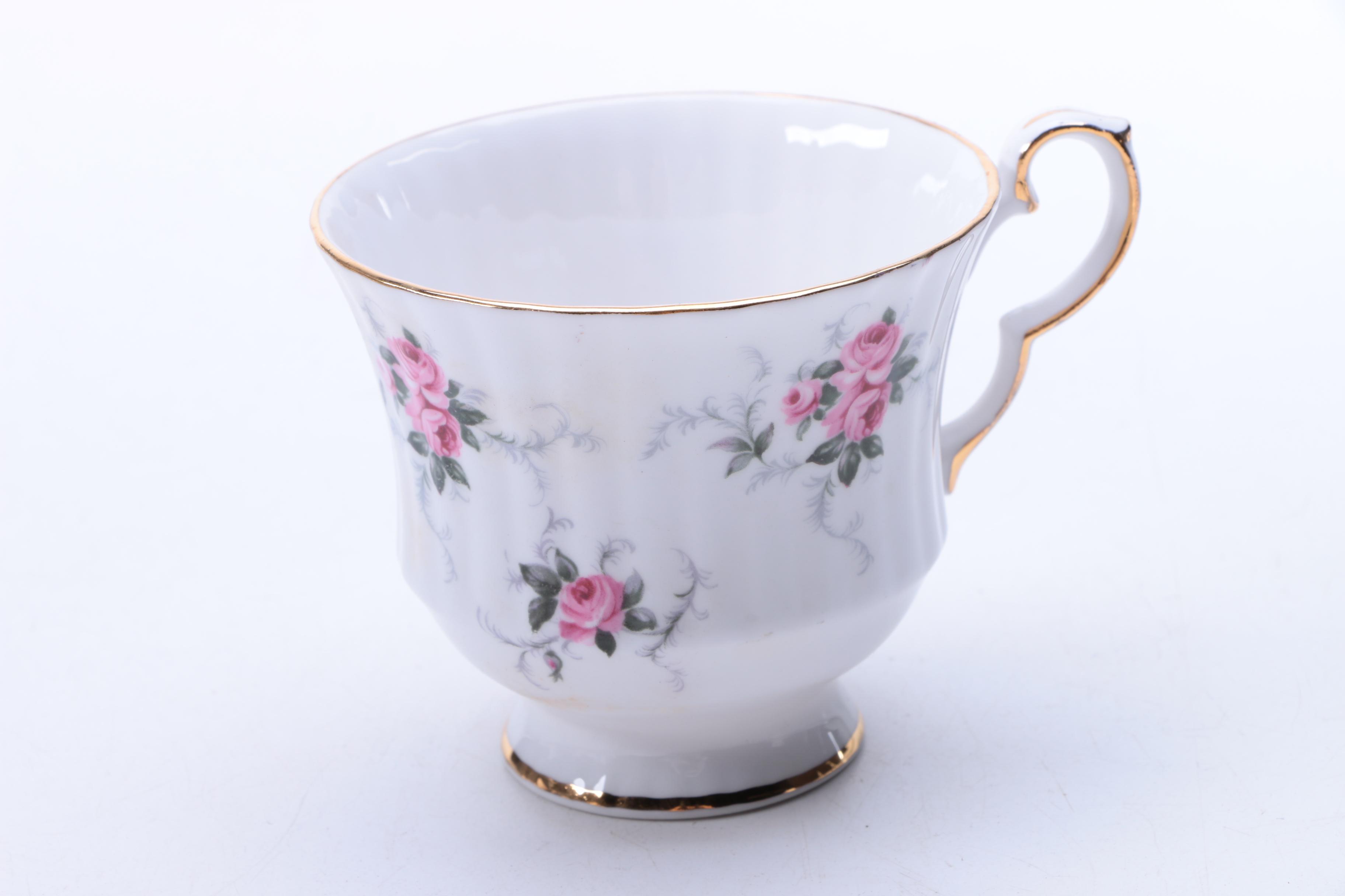 Princess House "Windsor Rose" Porcelain Tea Service