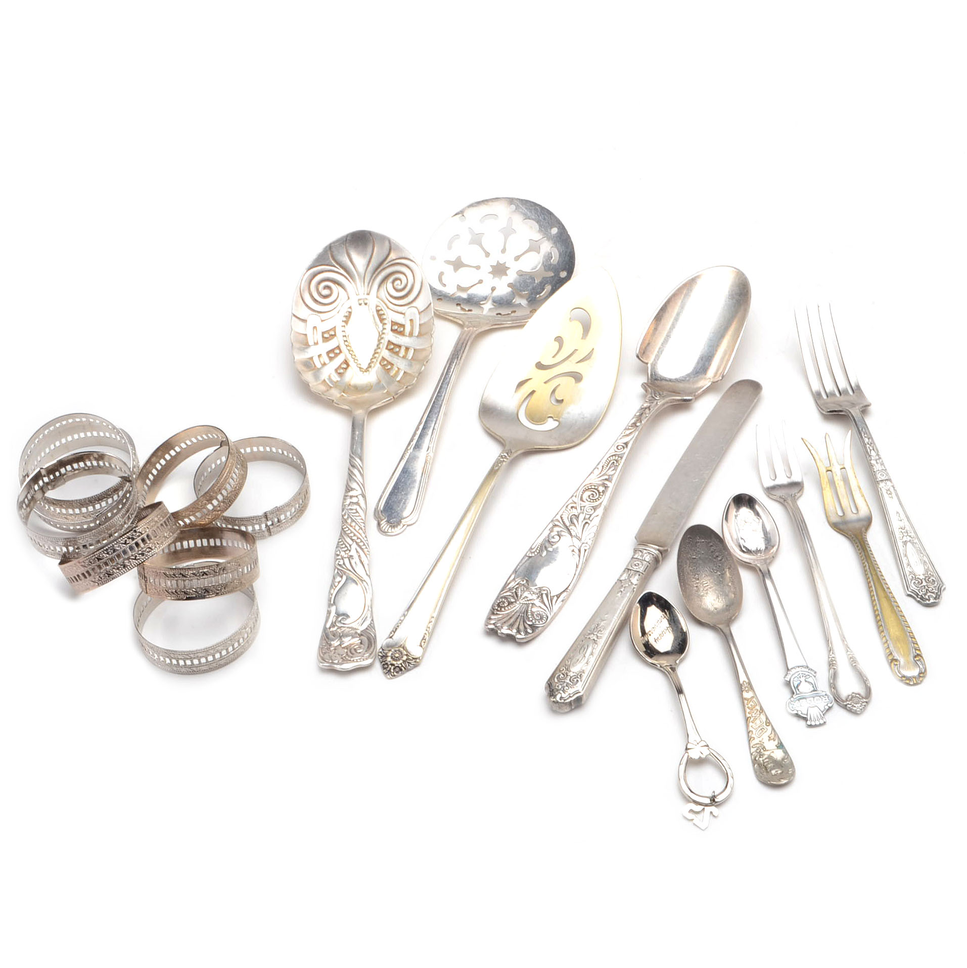 Vintage Silver Plated Flatware Including Gorham