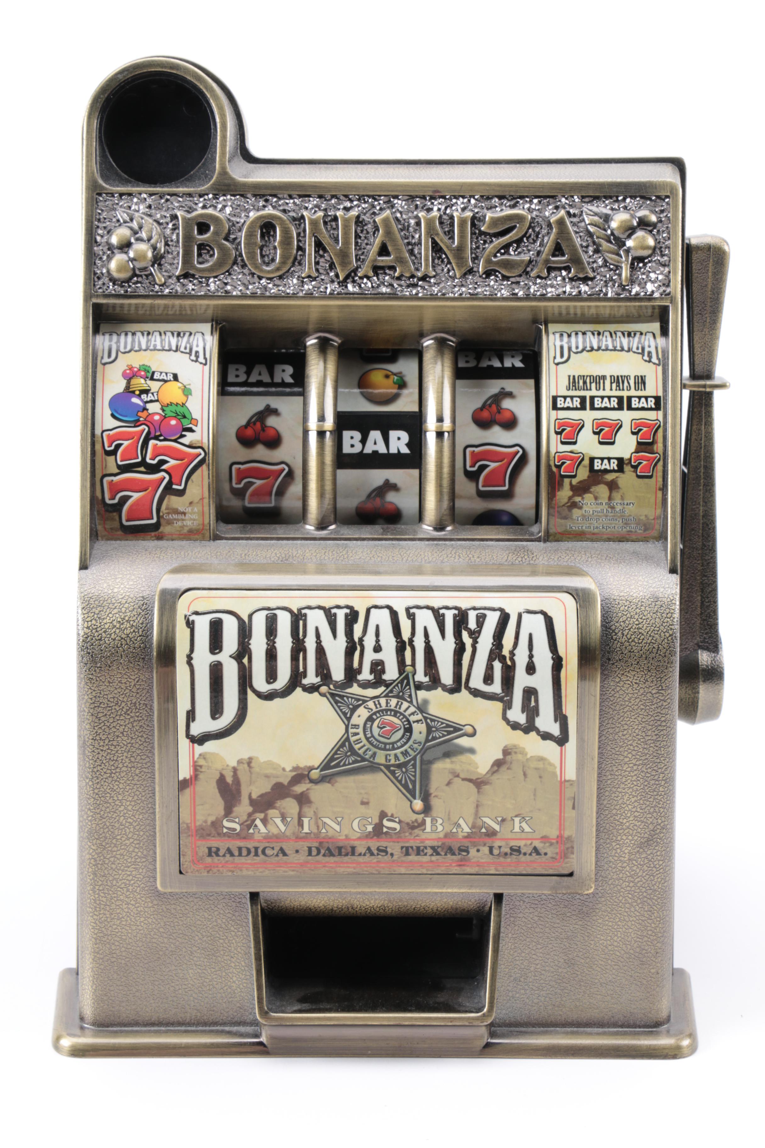 "Bonanza" Toy Slot Machine