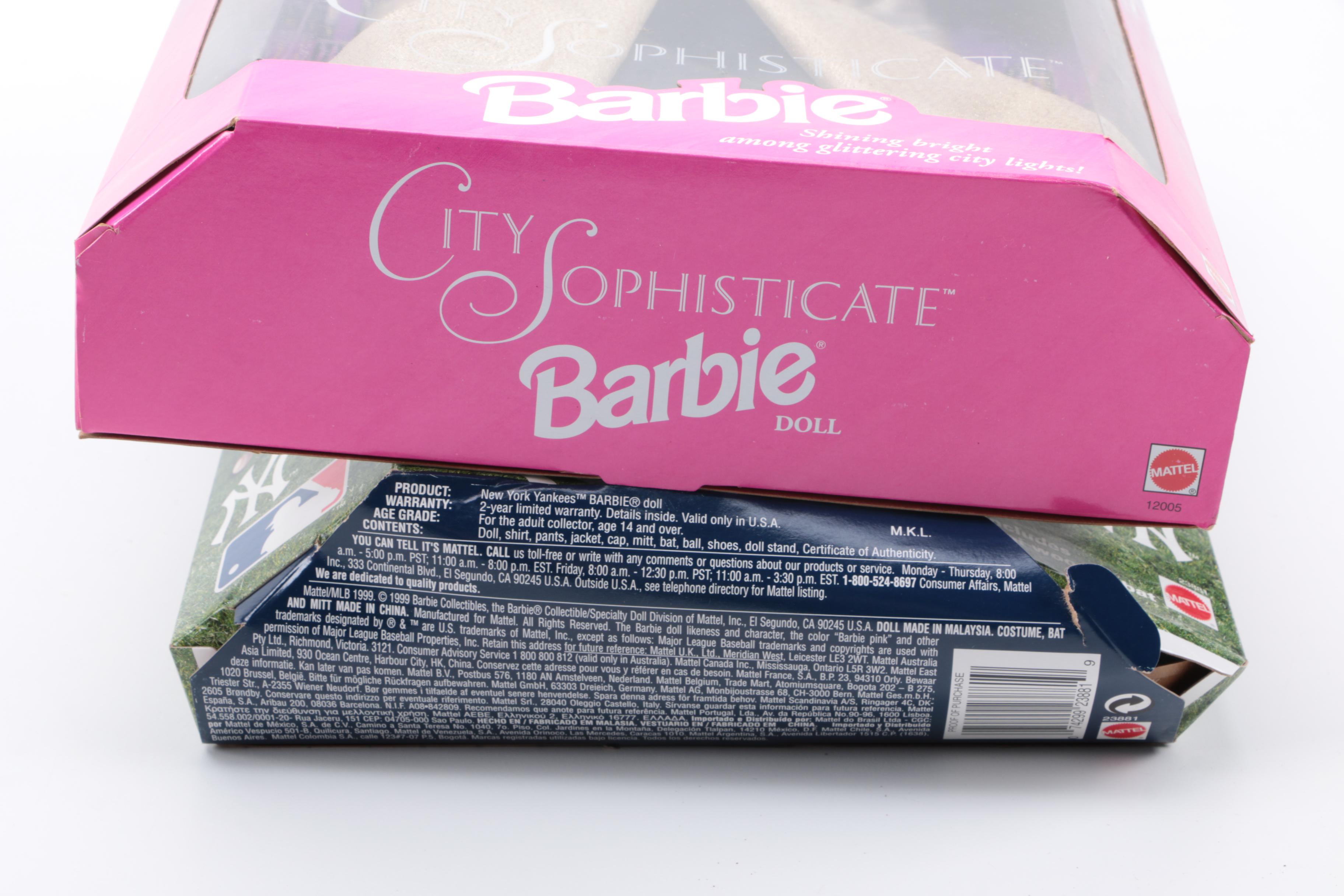 Vintage Branded and Themed Barbies