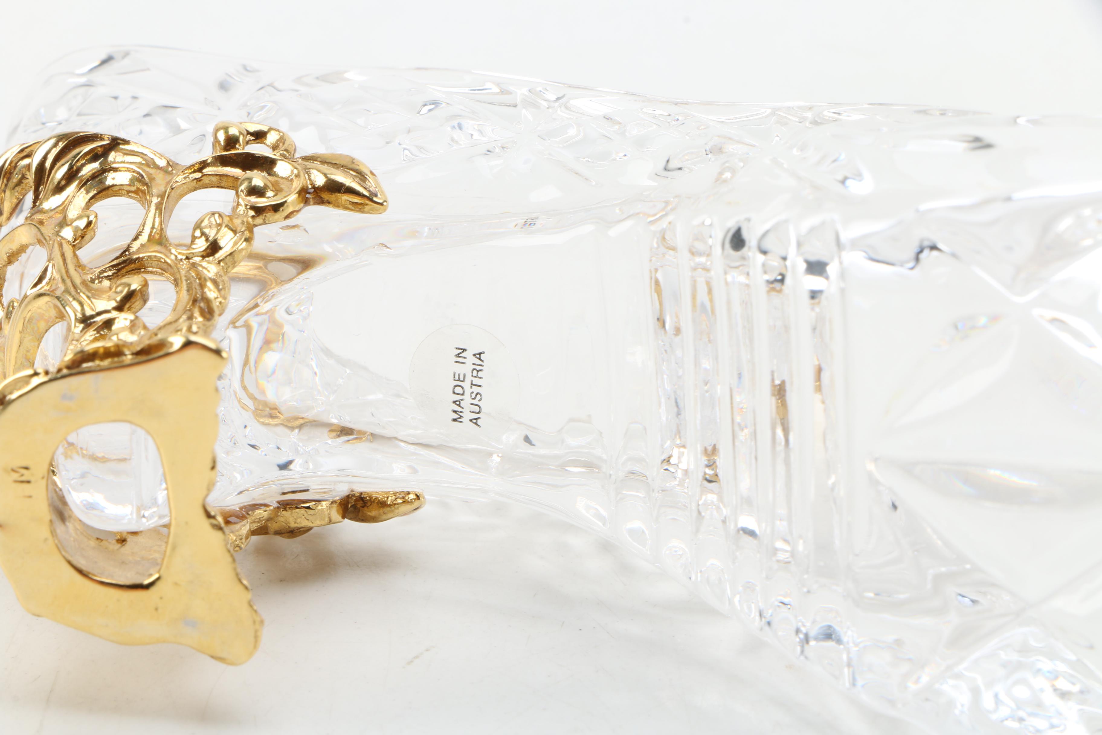 Franklin Mint Disney Cinderella Crown and Crystal Cinderella Shoe